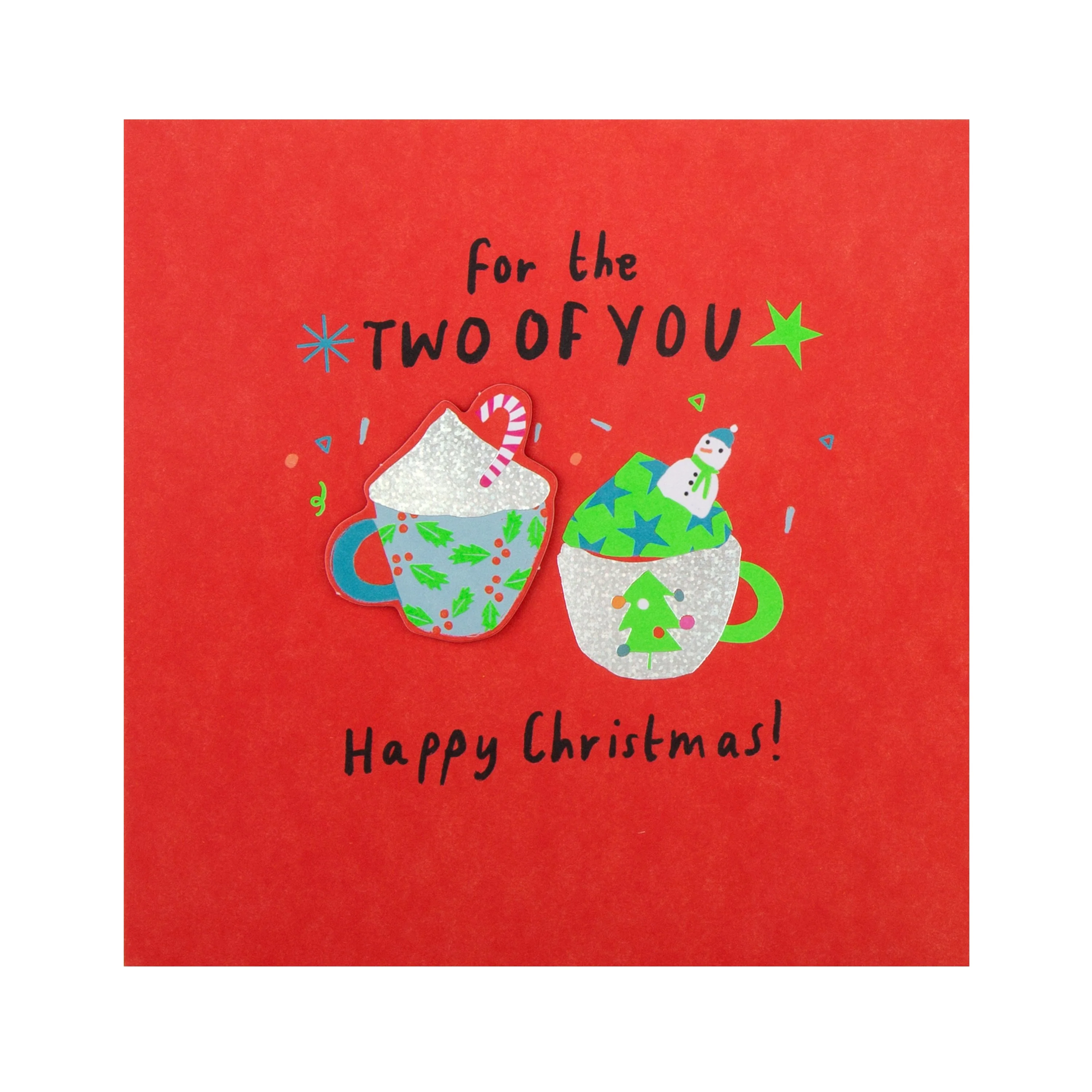 Christmas Card To Both - Cute 3D Effect Design - Image 3