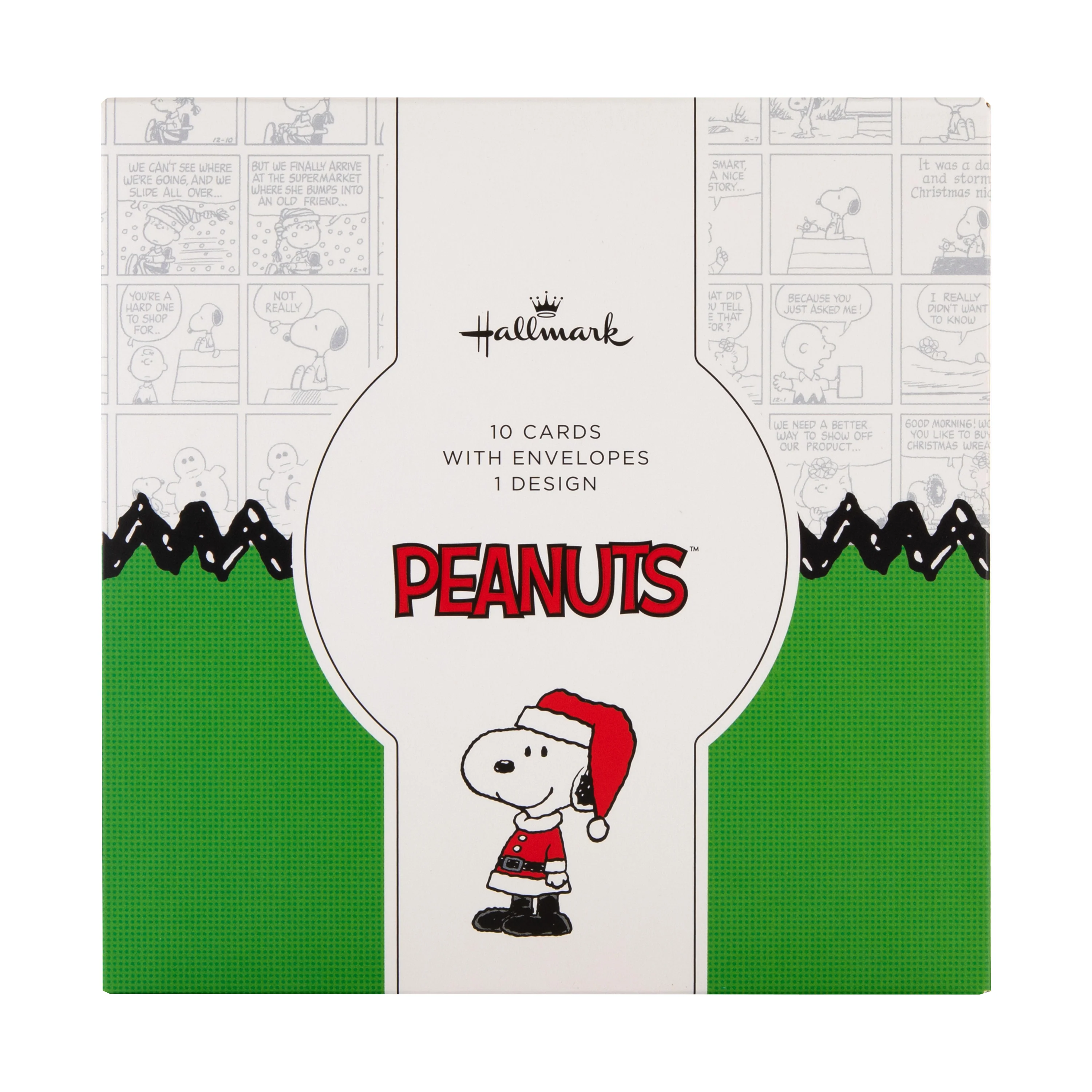 Christmas Cards Multipack - Pack of 10 SNOOPY & WOODSTOCK Design - Image 4