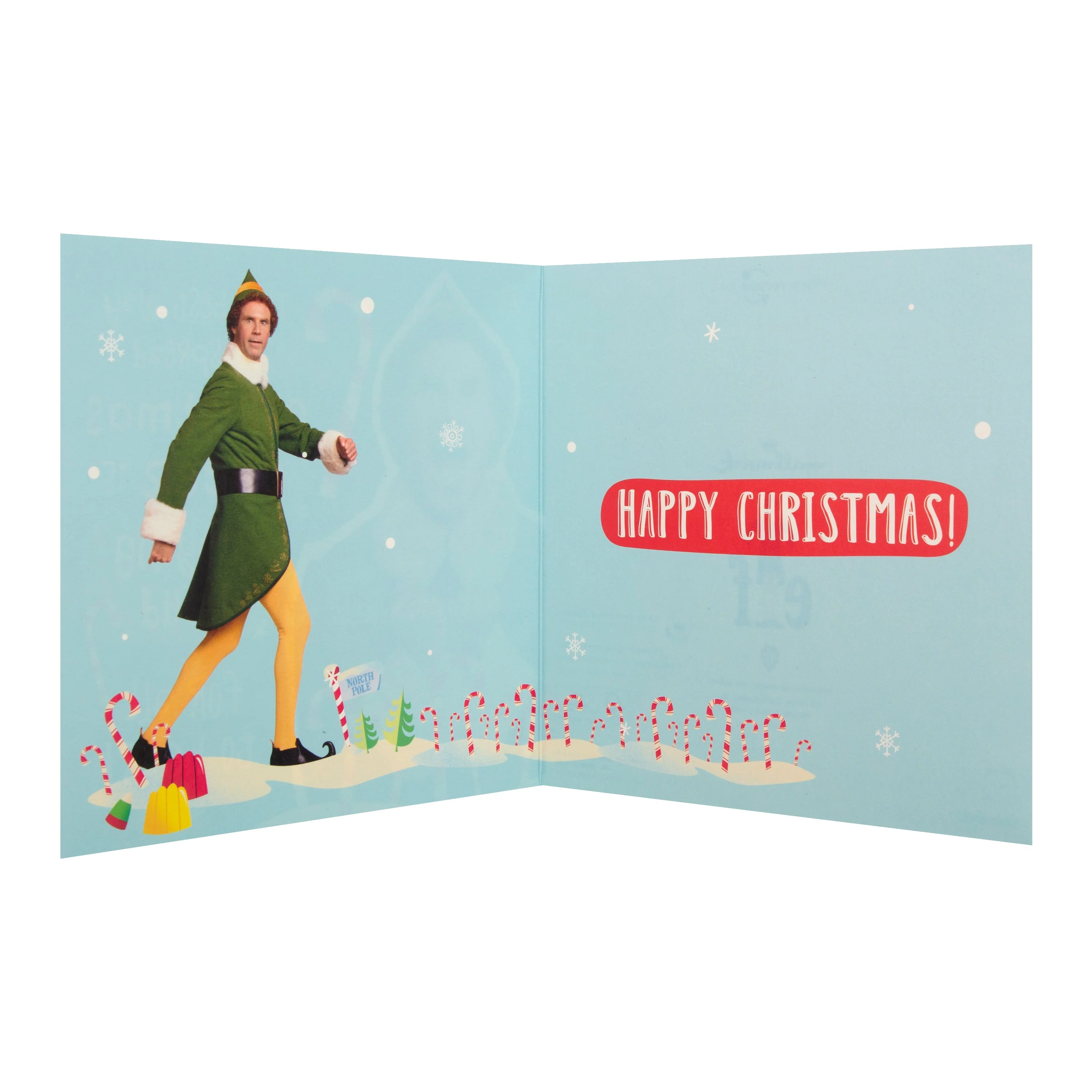 Christmas Cards - Pack of 16 in 2 Warner Bros Buddy the Elf Designs - Image 6