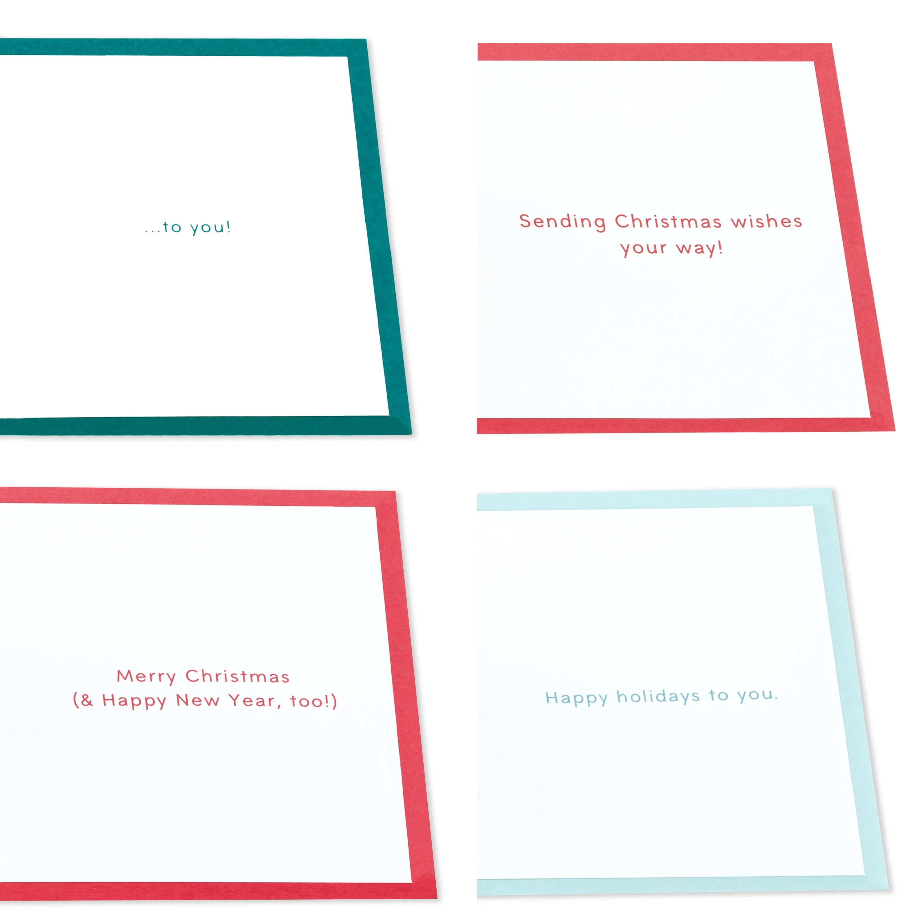 Christmas Cards - Pack of 4 3D Pop-Up Festive Designs - Image 3