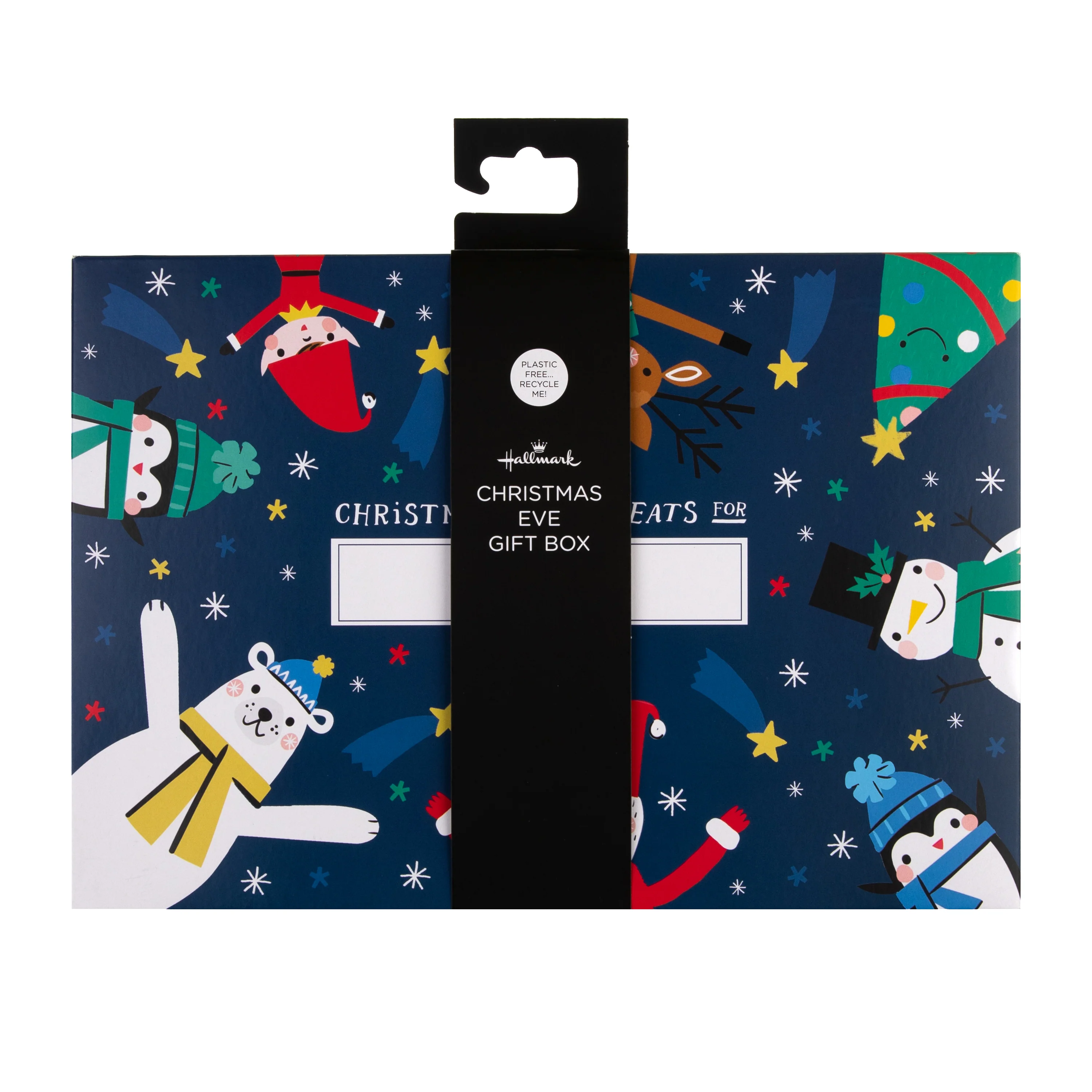 Christmas Eve Box for Kids - Santa & Friends Illustrated Design - Image 6