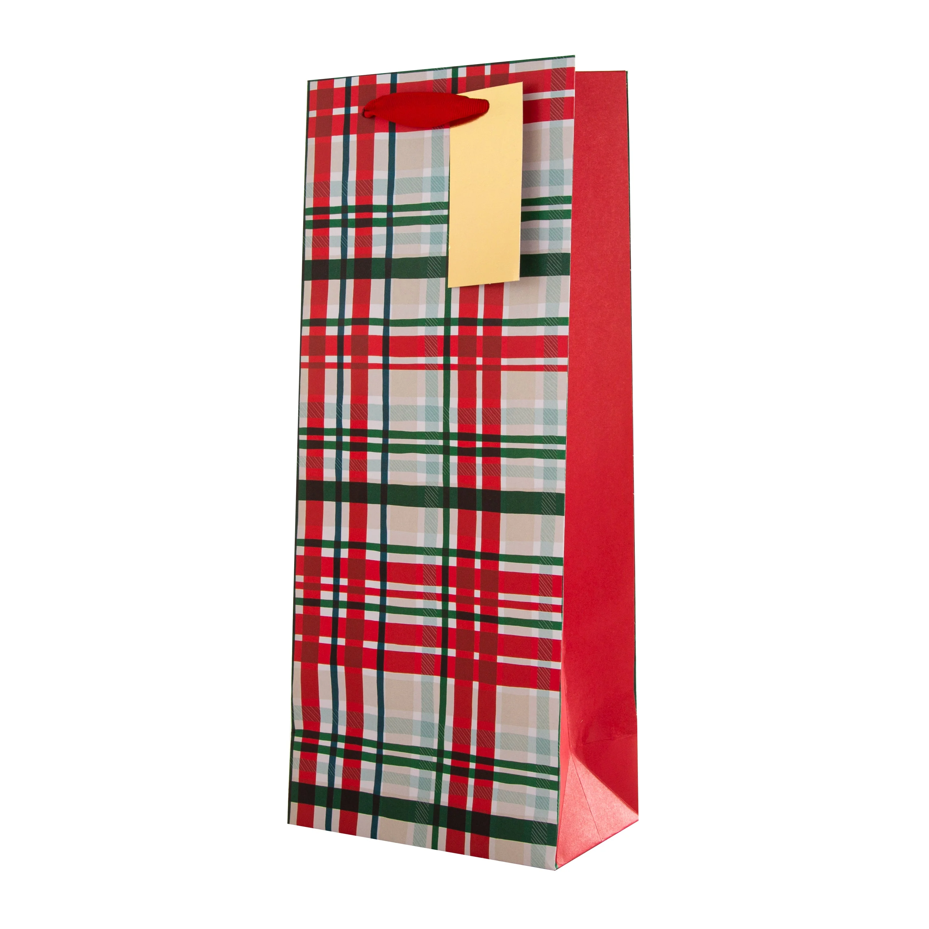 Christmas Gift and Bottle Bag Pack - 4 Bags in 4 Classic Designs - Image 4