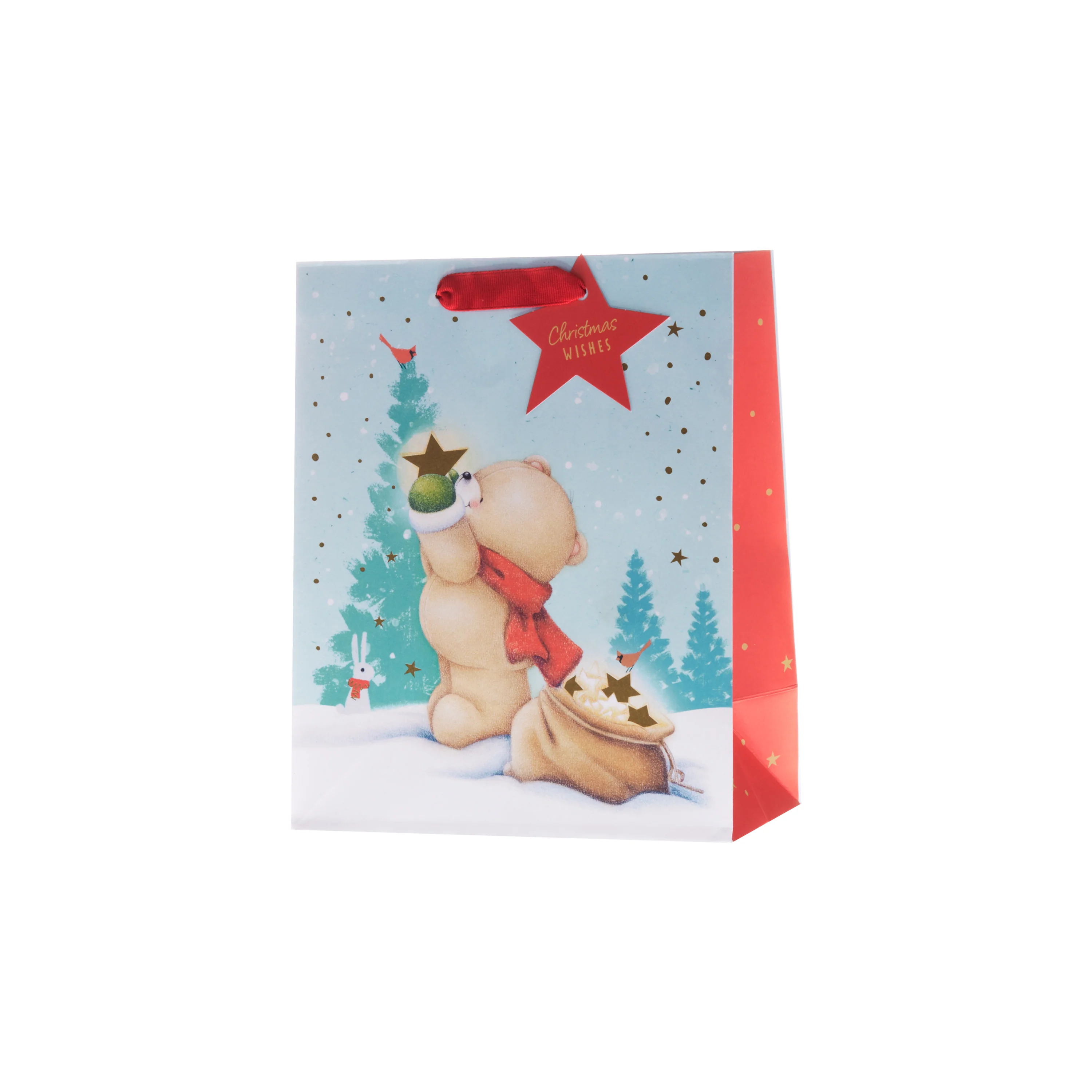 Christmas Gift Bags - Pack of 2 in 2 Forever Friends Bears Designs - Image 4