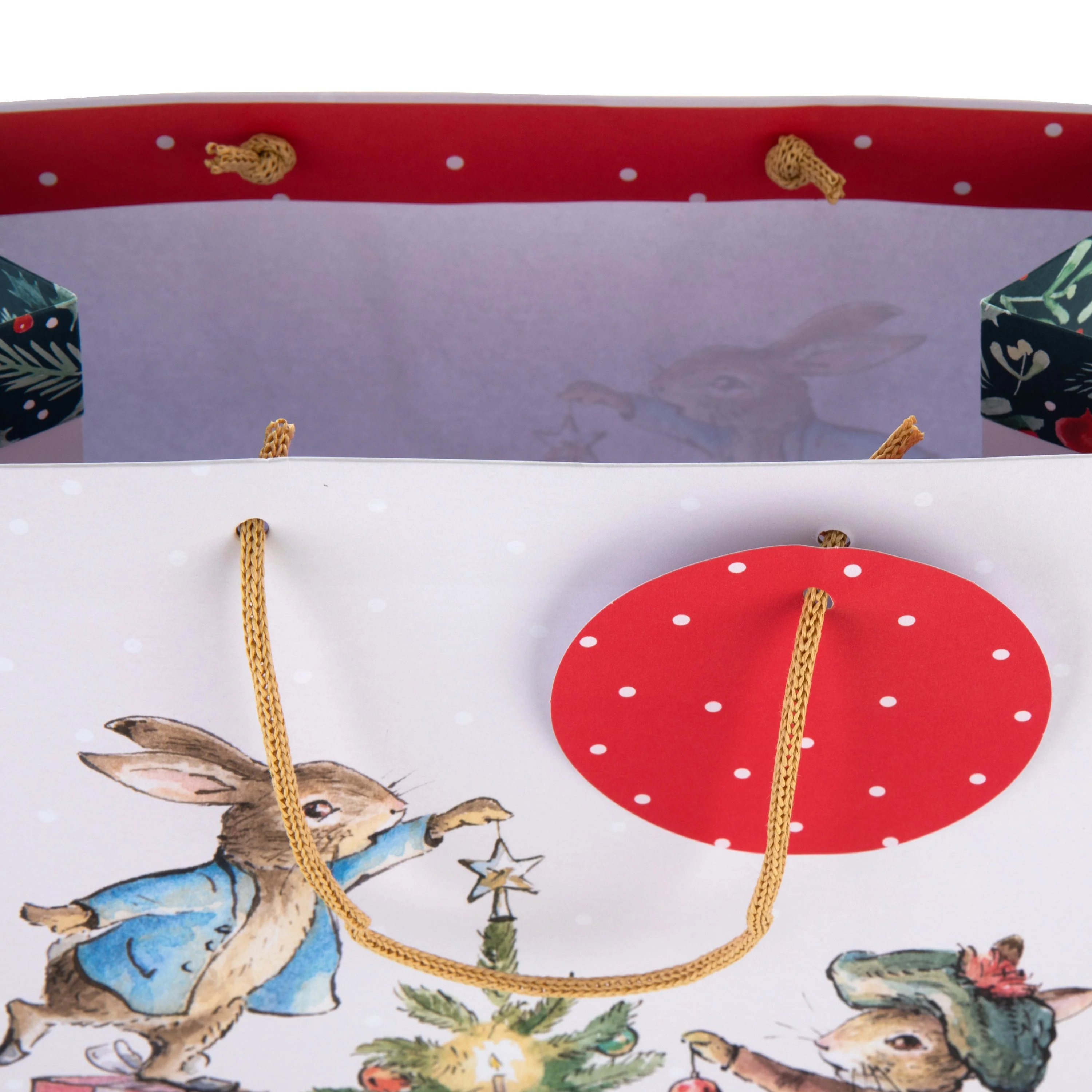 Christmas Gift Bags - Pack of 4 Peter Rabbit™ Design - Image 6
