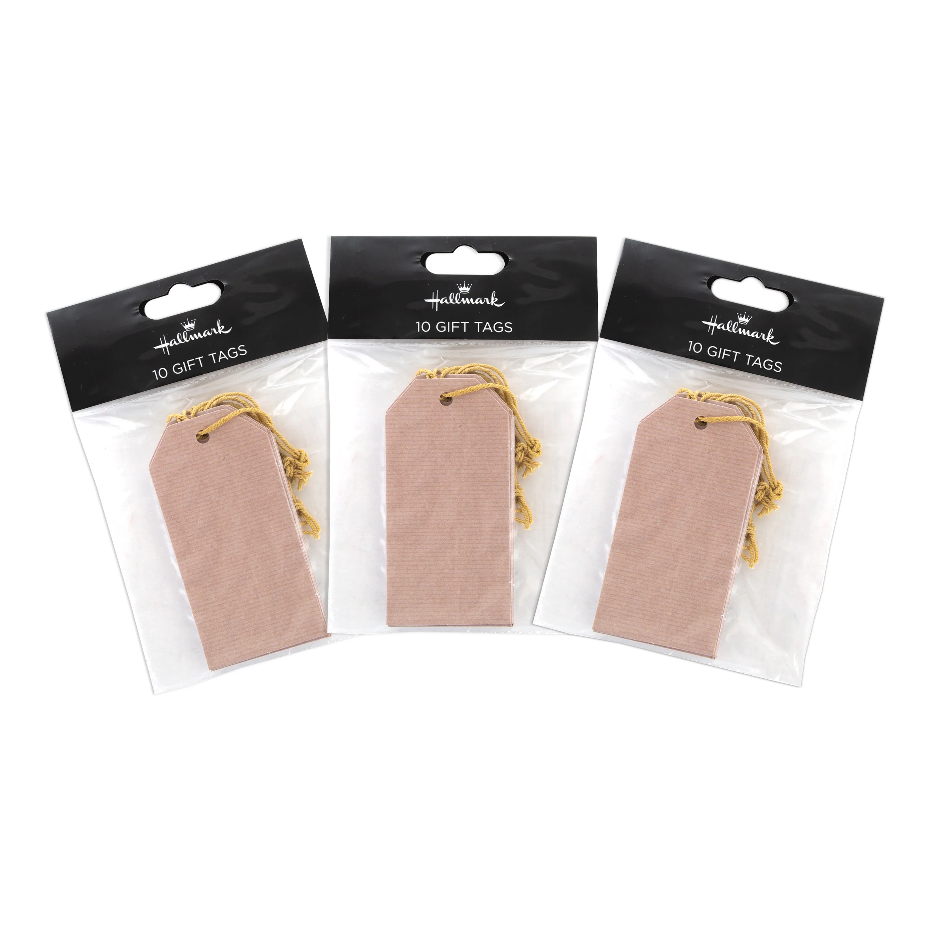 Christmas Gift Tags - Pack of 30 Plain Kraft Design - Image 4