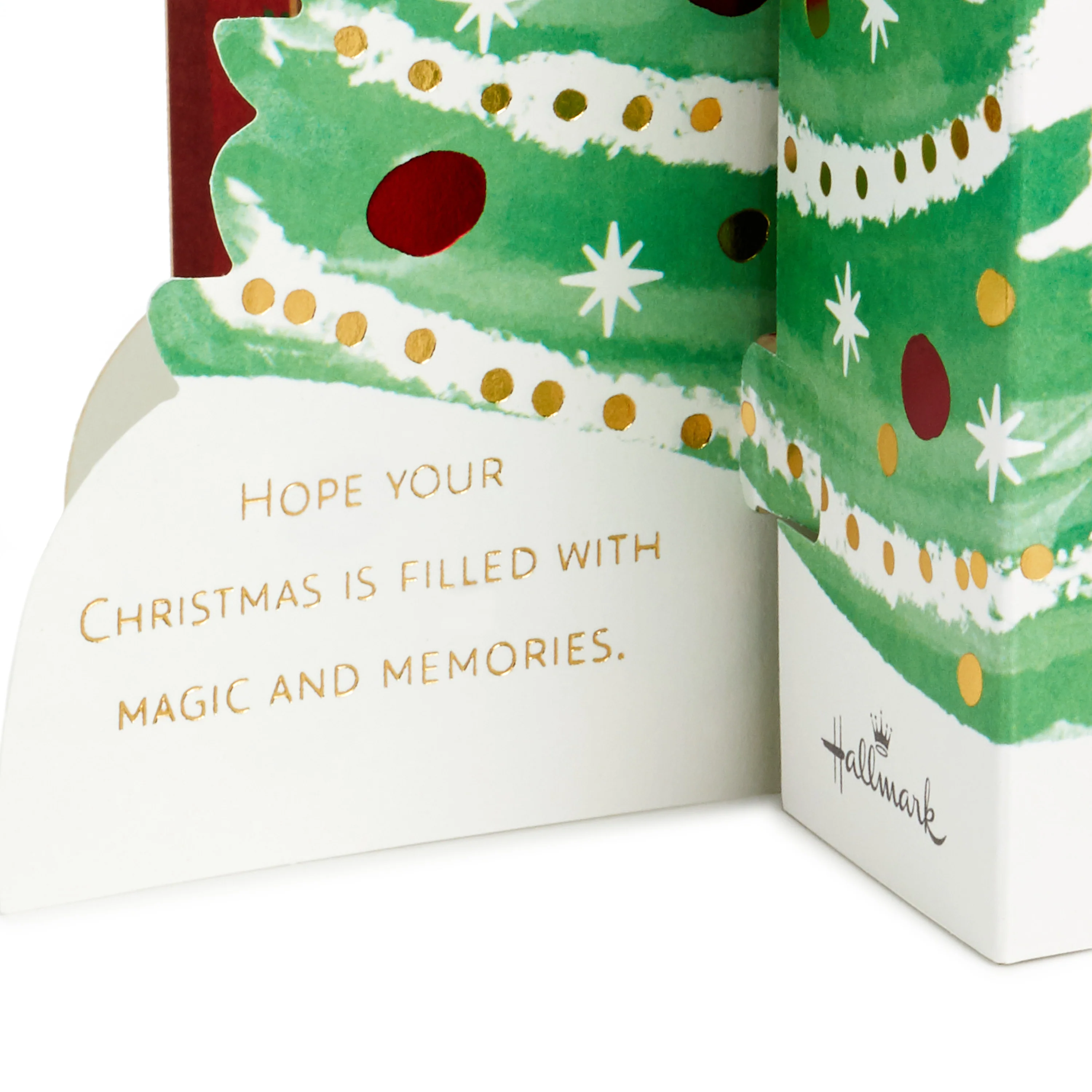 Christmas Paper Wonder Card - Jumbo Pop Up Santa and Sleigh Scene Design - Image 8