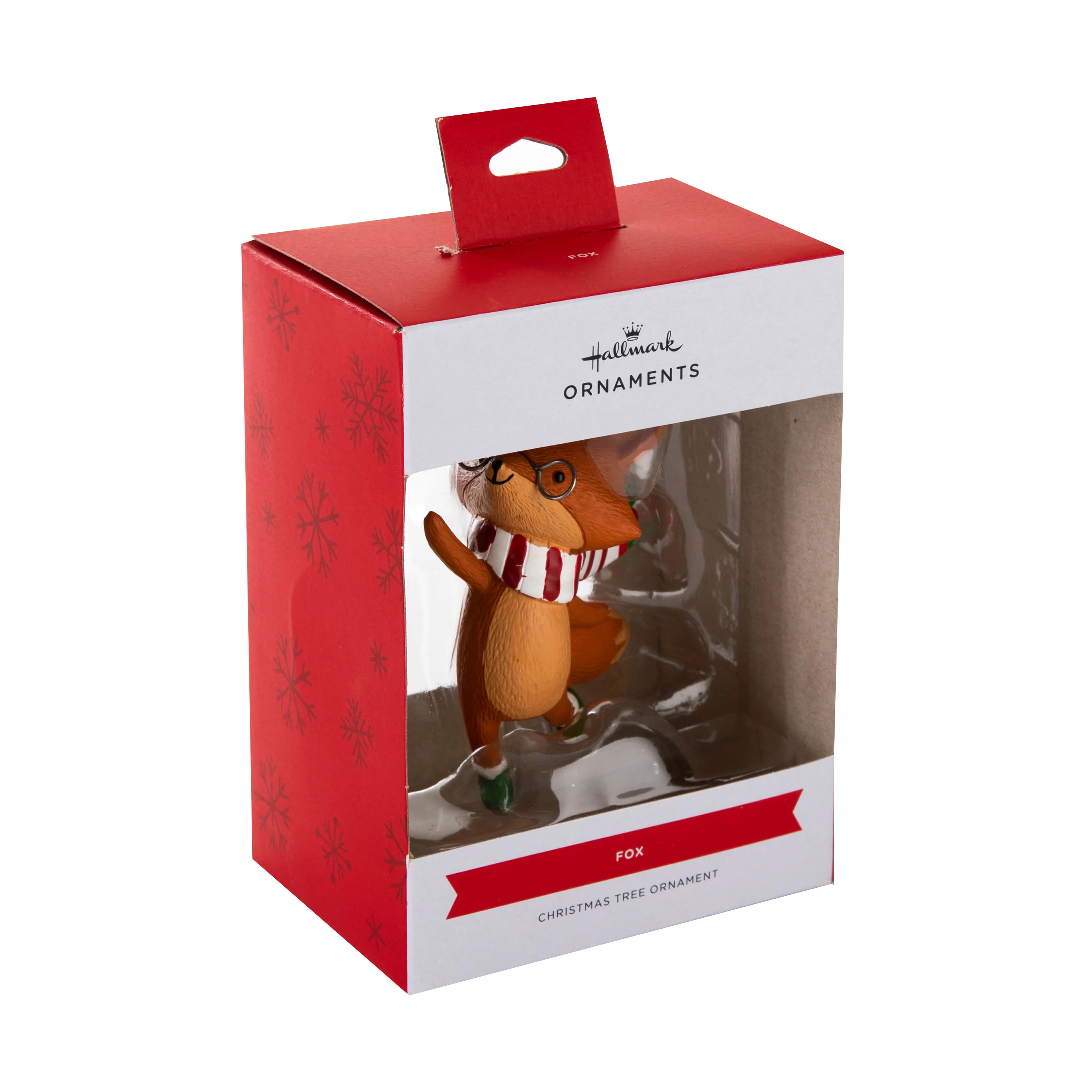 Collectable Christmas Fox in Ice Skates Ornament - Image 5