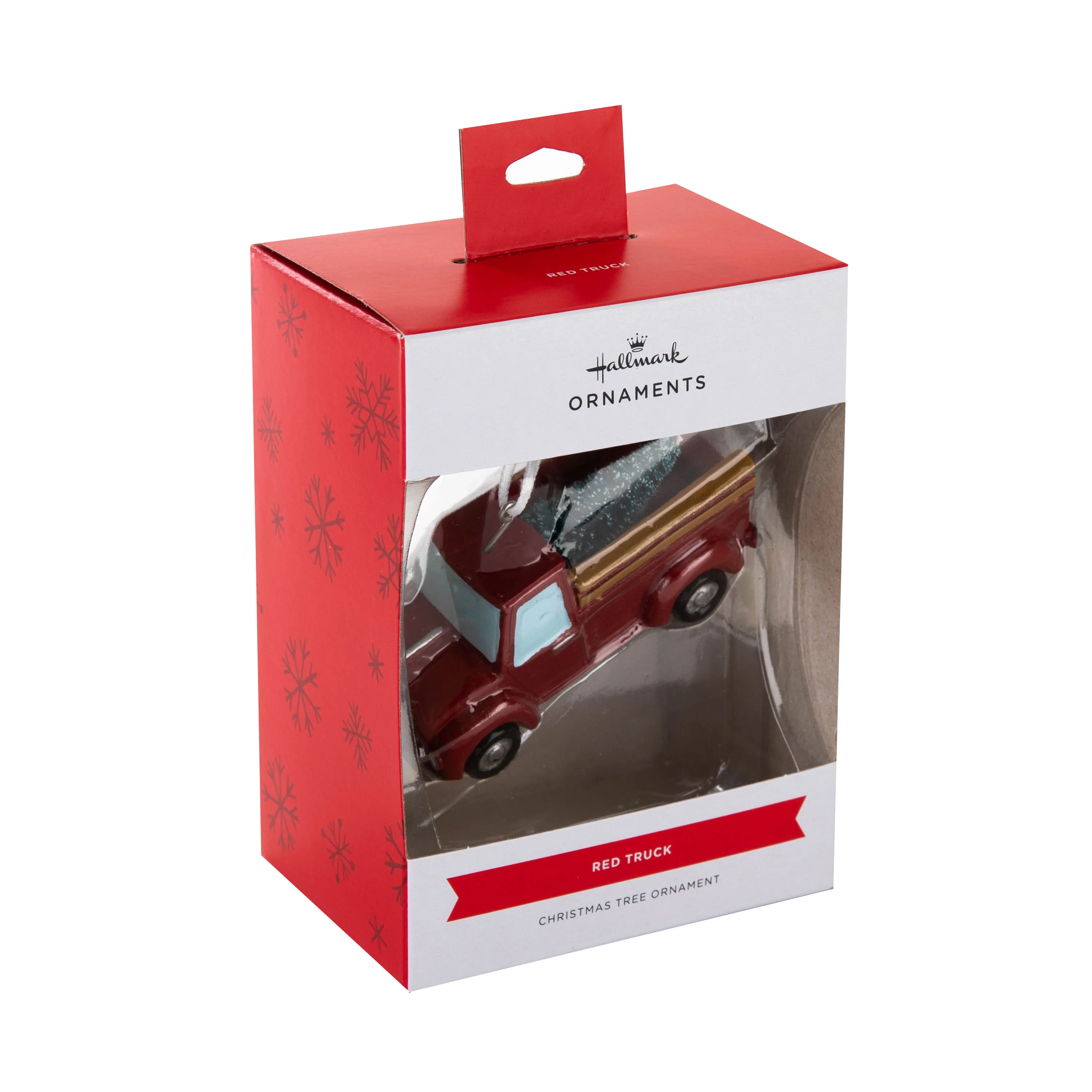 Collectable Christmas Retro Red Truck Ornament - Image 5