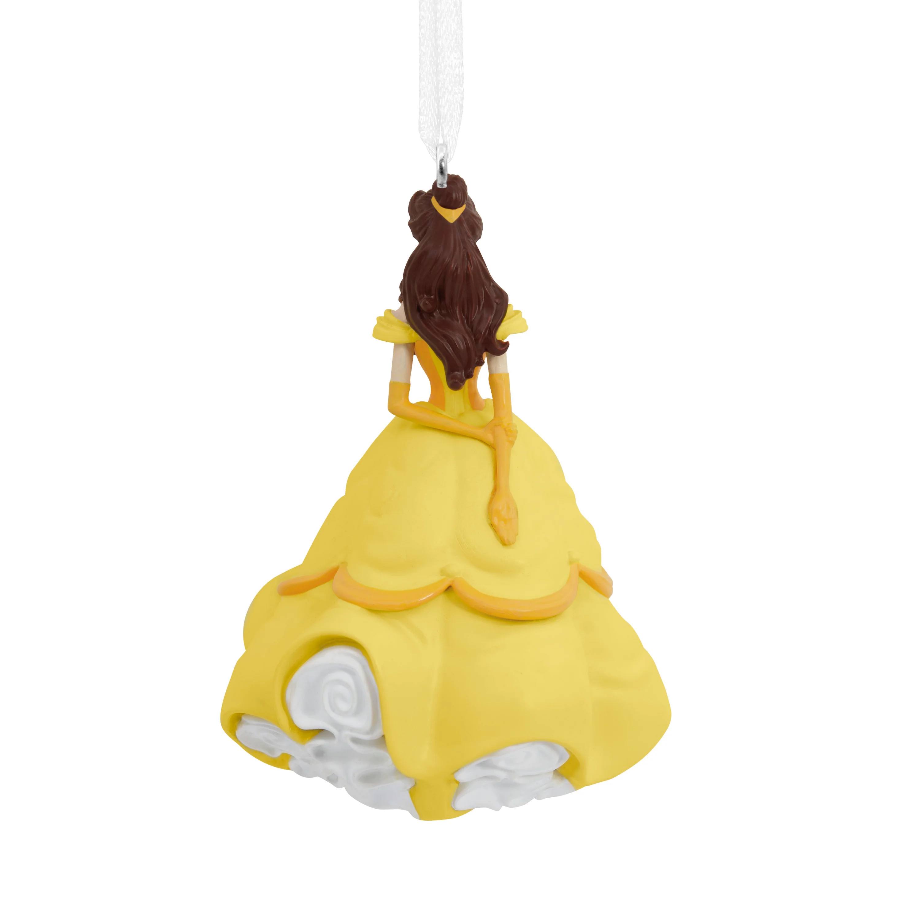 Collectable Disney Beauty & the Beast Ornament - Princess Belle in Yellow Dress Design - Image 2