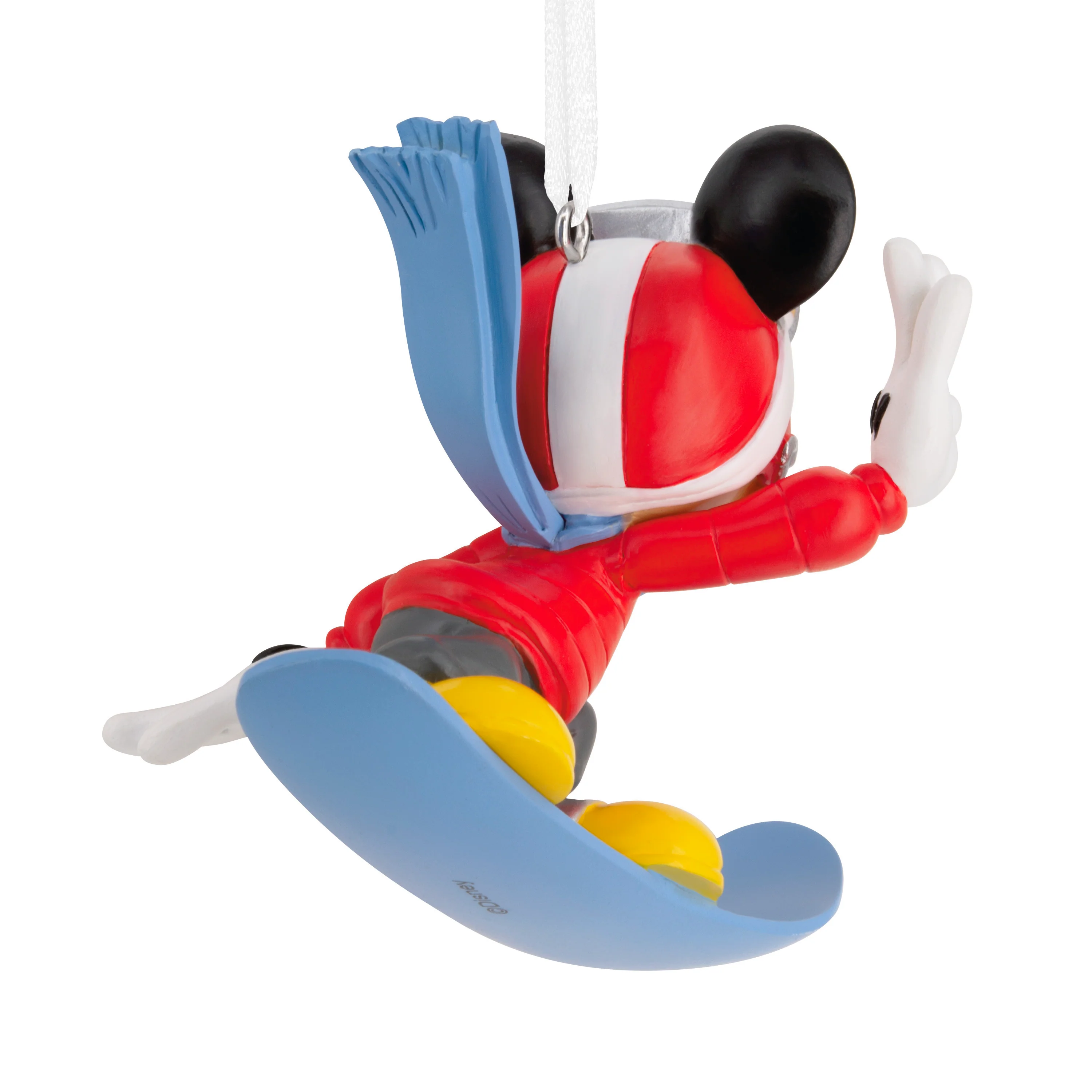 Collectable Disney - Mickey Mouse on Snowboard Ornament - Image 2