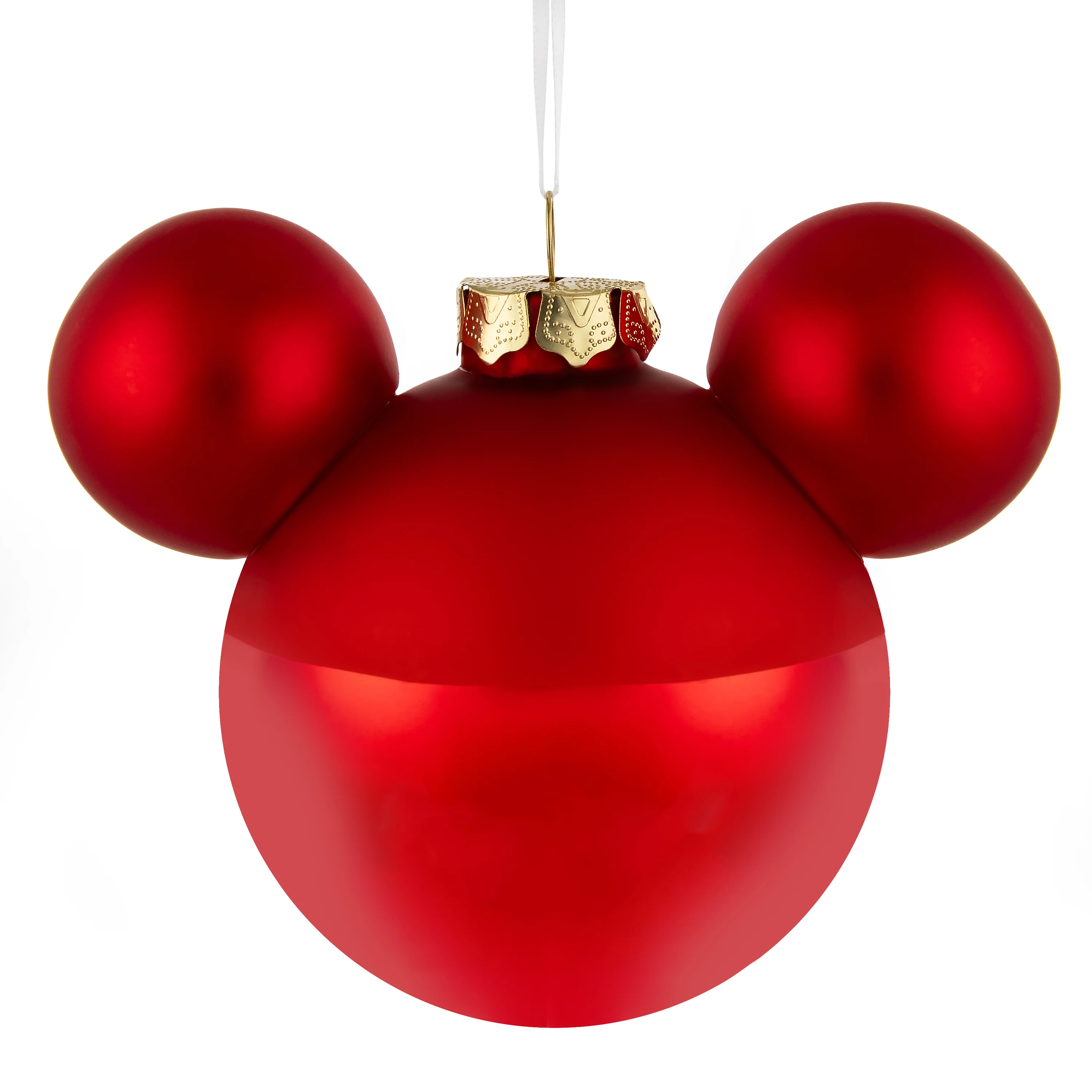 Collectable Disney Glass Ornament - Mickey Mouse Ears & Gold Buttons Design - Image 3