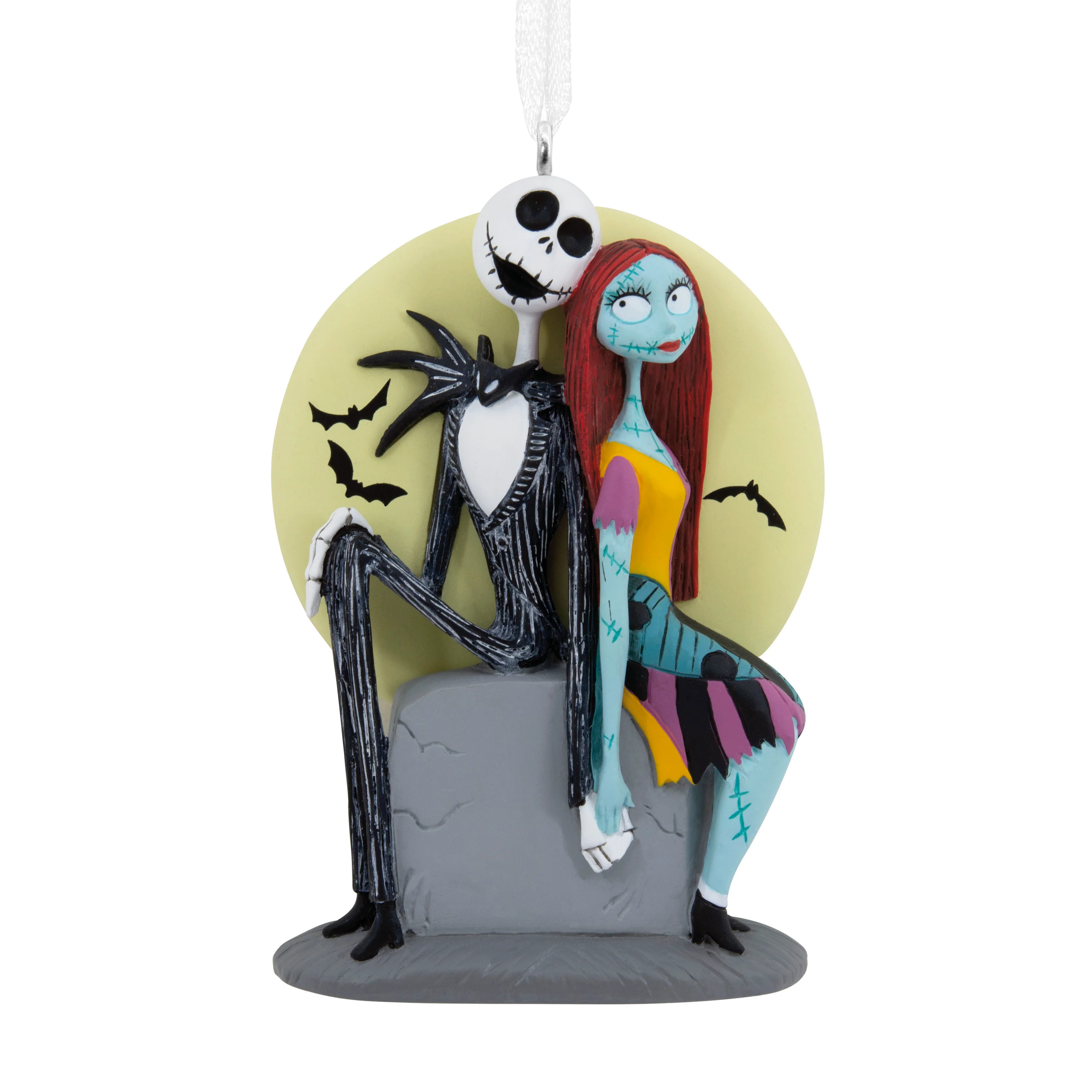 Collectable Disney The Nightmare Before Christmas - Jack Skellington & Sally Ornament