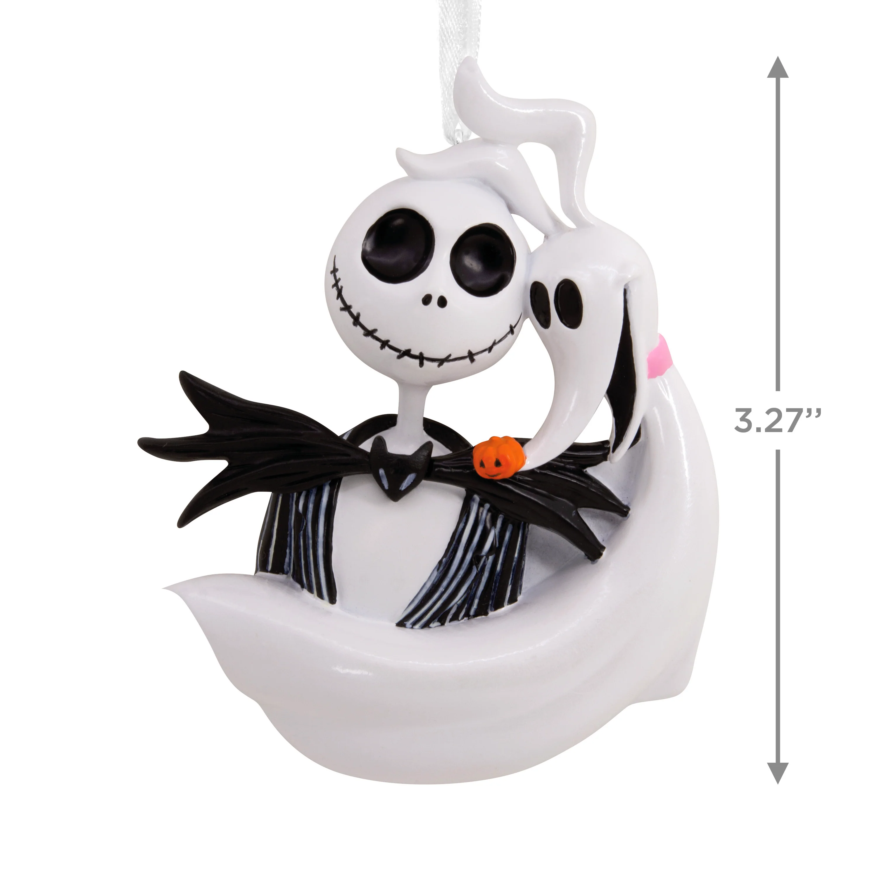 Collectable The Nightmare Before Christmas - Jack Skellington & Zero Ornament - Image 3