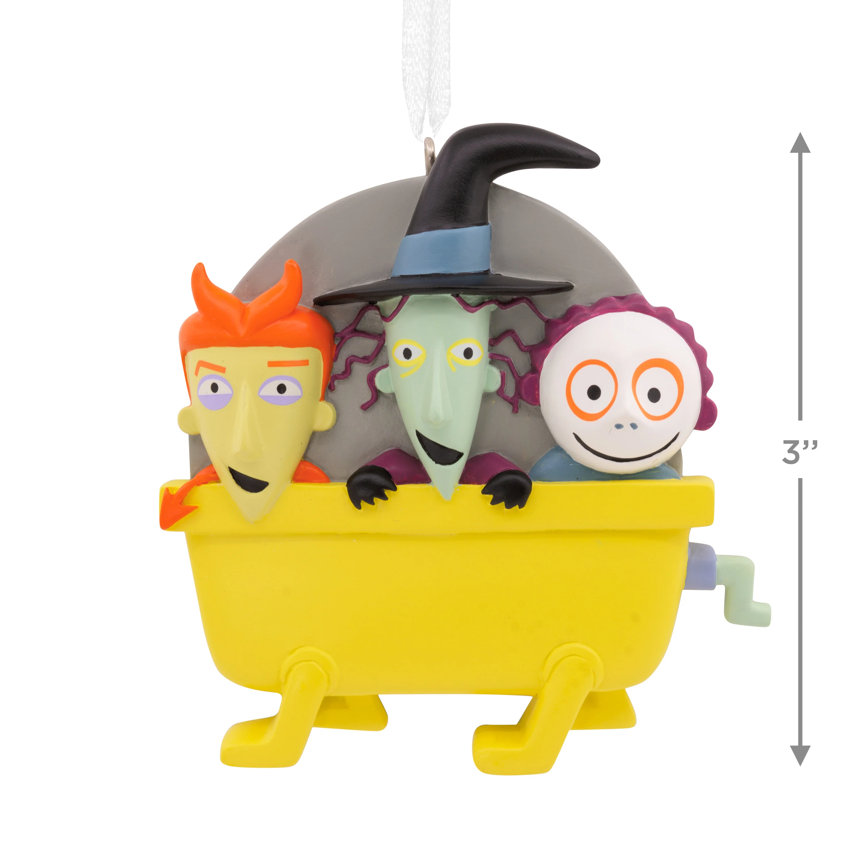 Collectable Disney The Nightmare Before Christmas - Lock, Shock & Barrel Ornament - Image 3