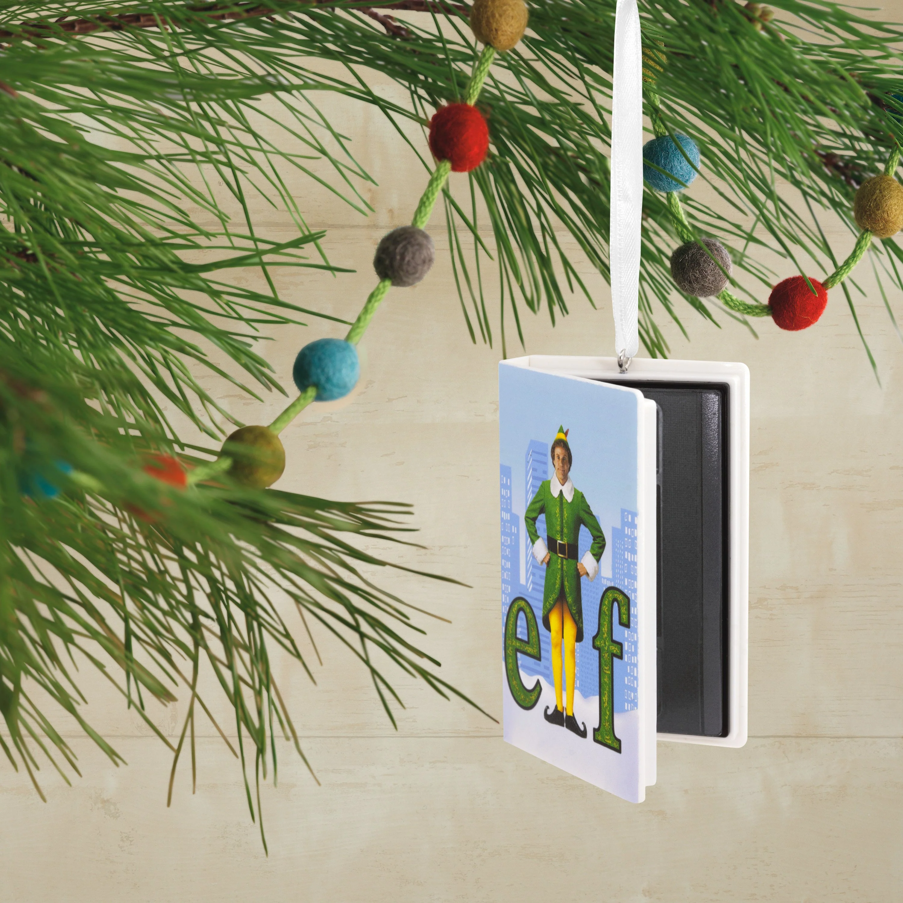 Collectable Elf™ Christmas - Retro Video Cassette Case Ornament - Image 4