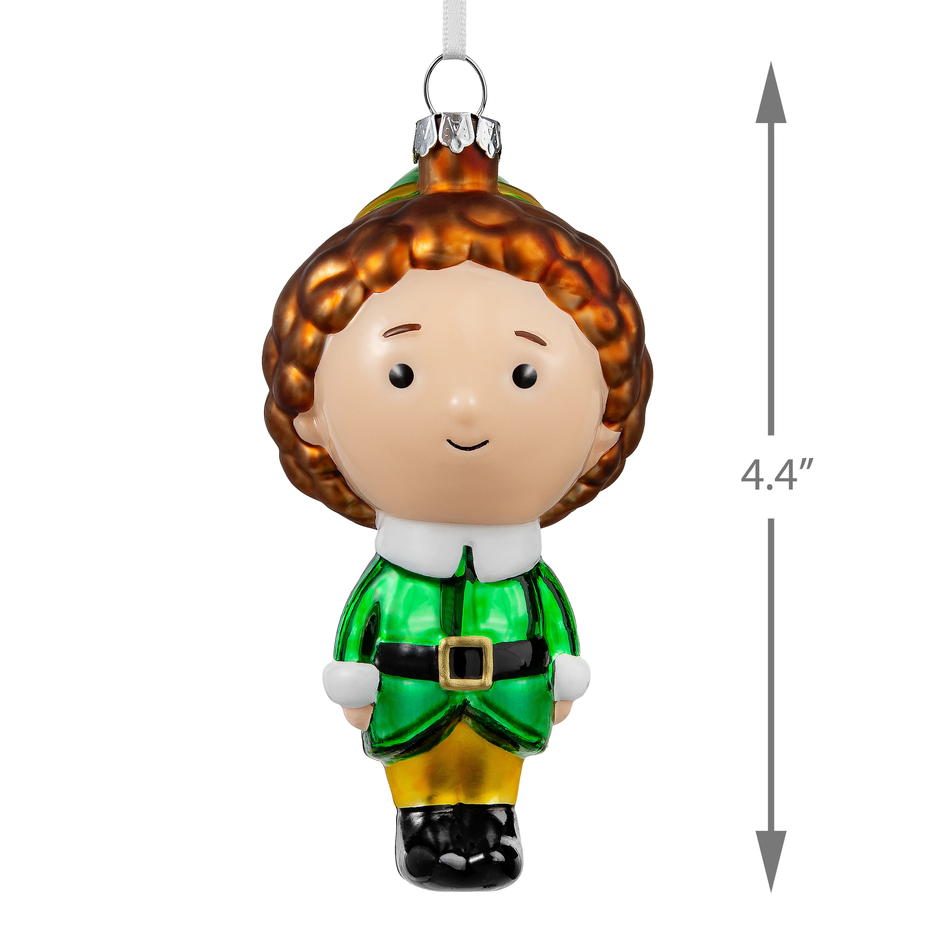 Collectable Elf Glass Christmas Ornament - Buddy the Elf - Image 5