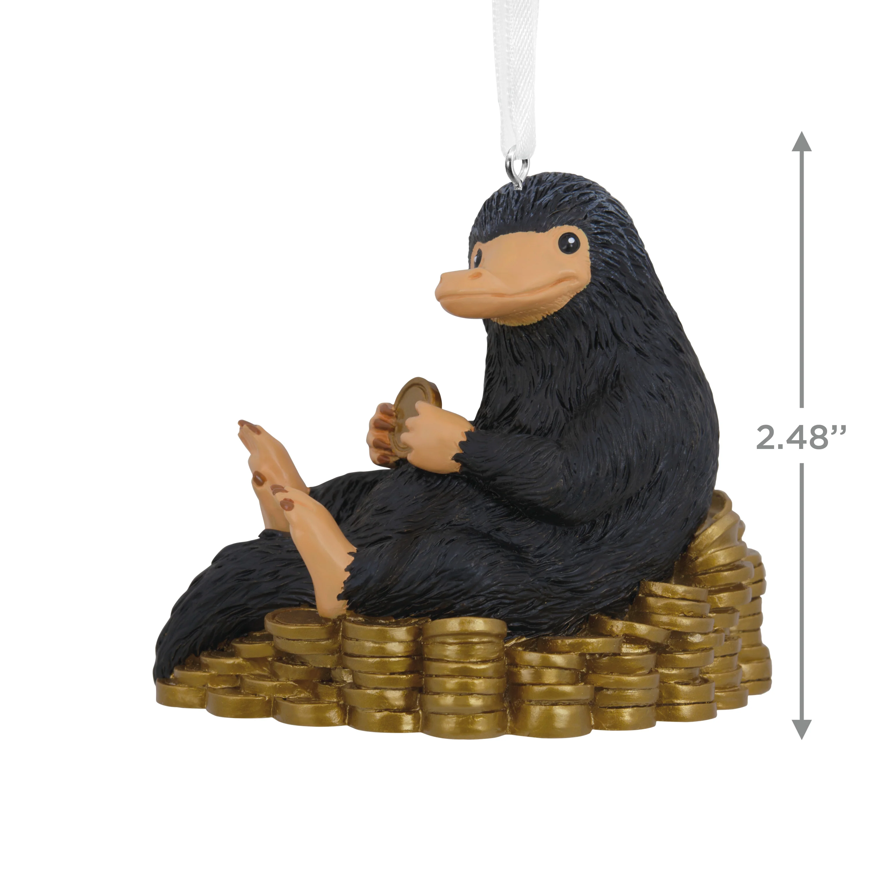 Collectable Fantastic Beasts™ - Niffler™ with Coins Ornament - Image 3