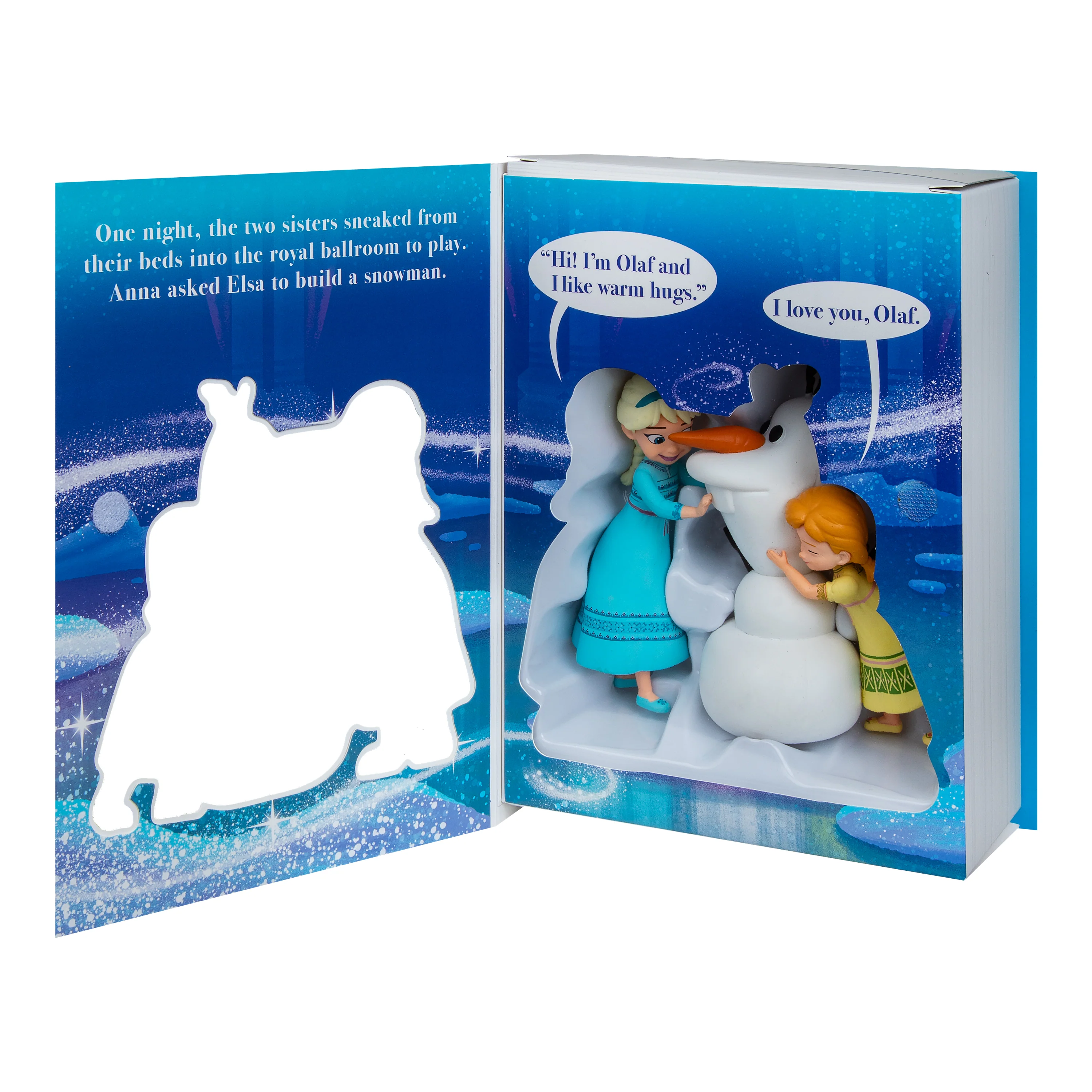 Collectable Frozen Storied Moments Ornament - Set of 2 Elsa, Anna & Olaf Designs - Image 8