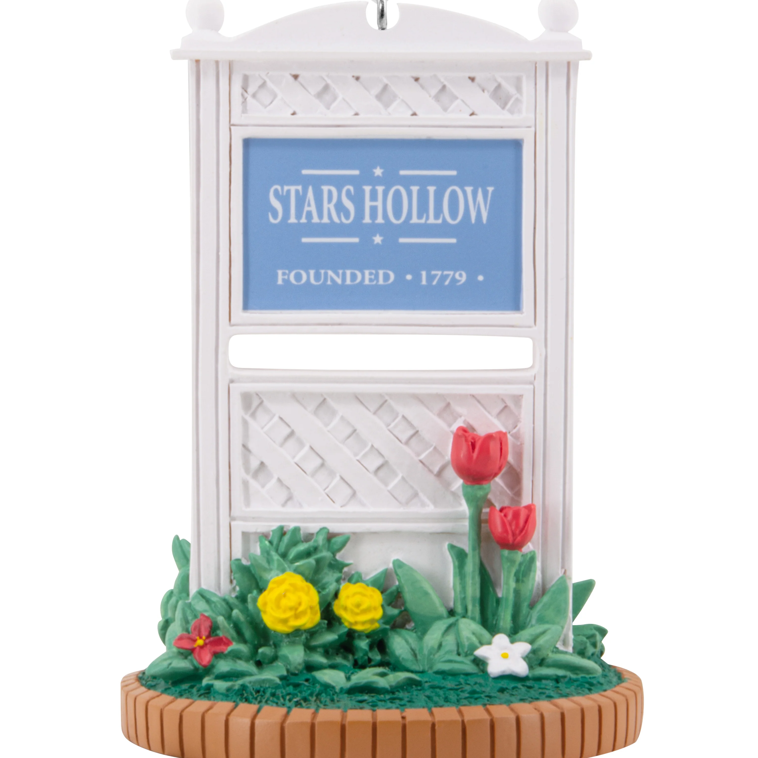 Collectable Gilmore Girls Ornament - Stars Hollow Town Sign Design - Image 3