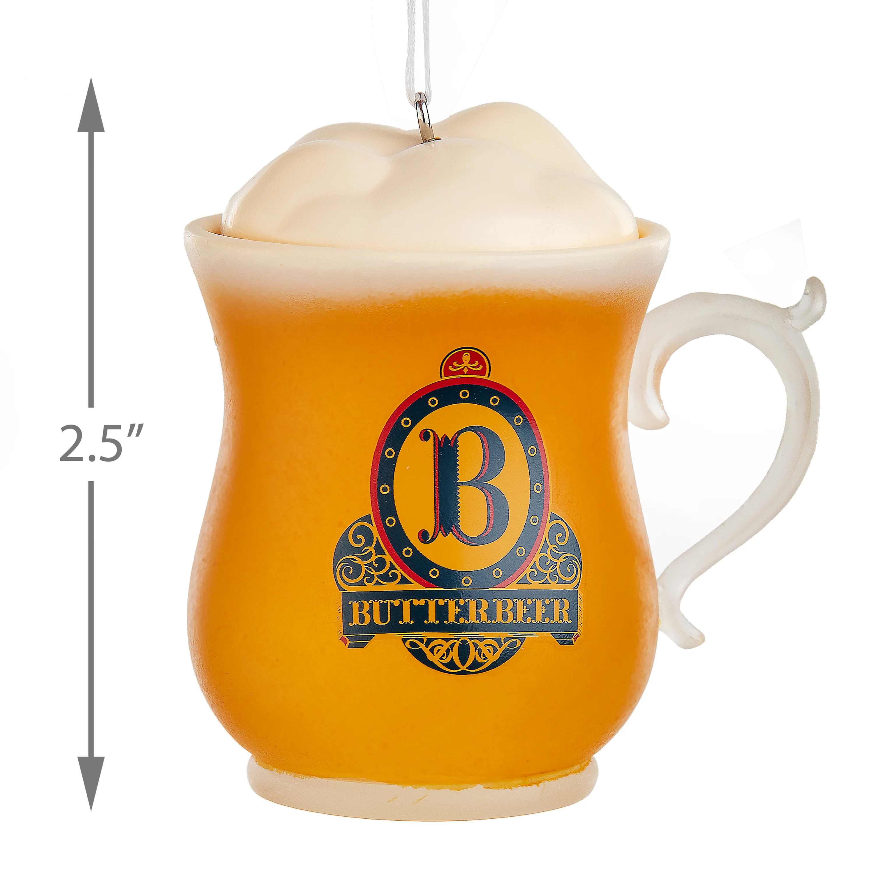 Collectable Harry Potter™ Ornament - Butterbeer & Tankard Design - Image 4