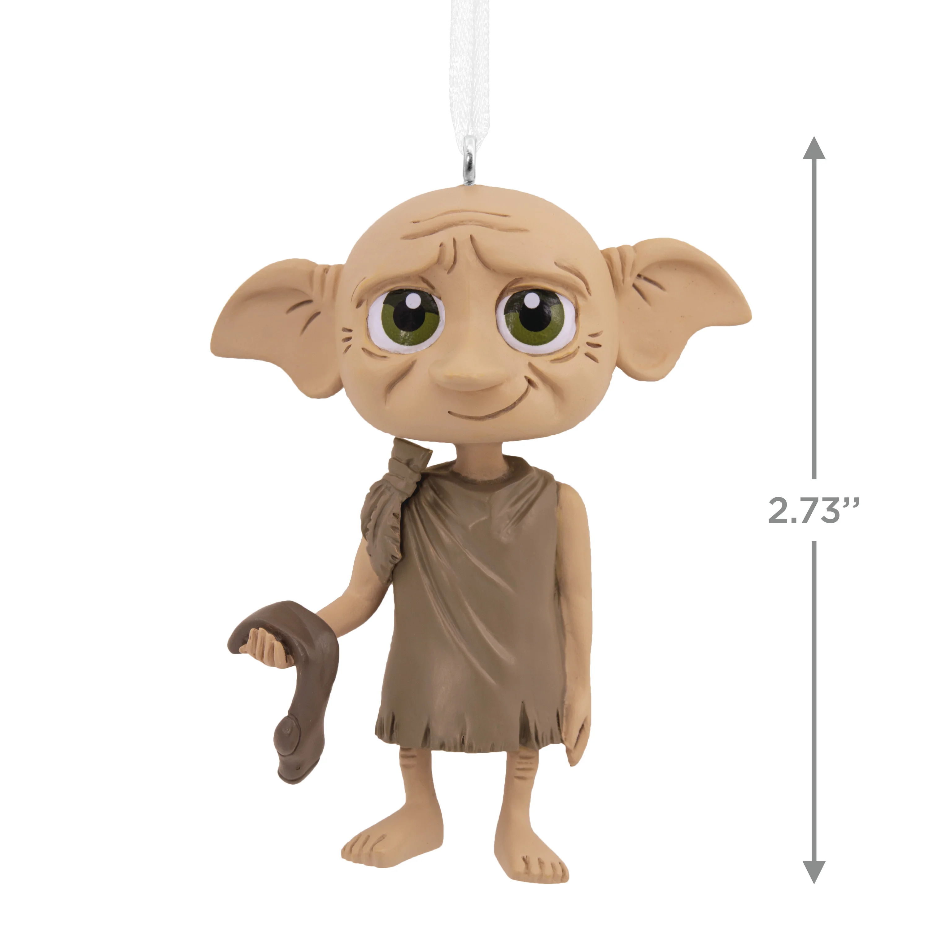 Collectable Harry Potter™ - Dobby the House Elf with Sock Ornament - Image 3
