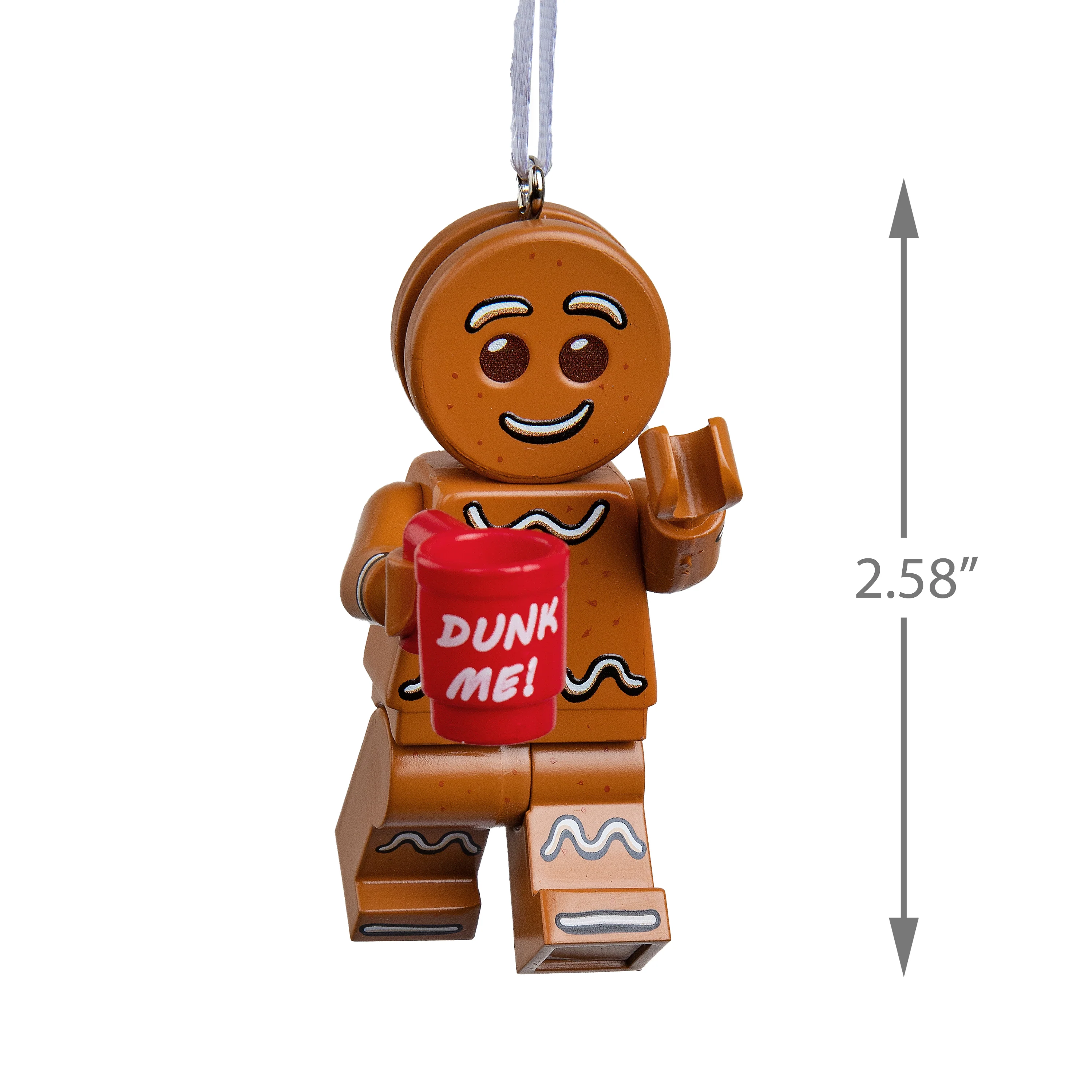 Collectable LEGO® Keepsake Christmas - Gingerbread Man Ornament - Image 3