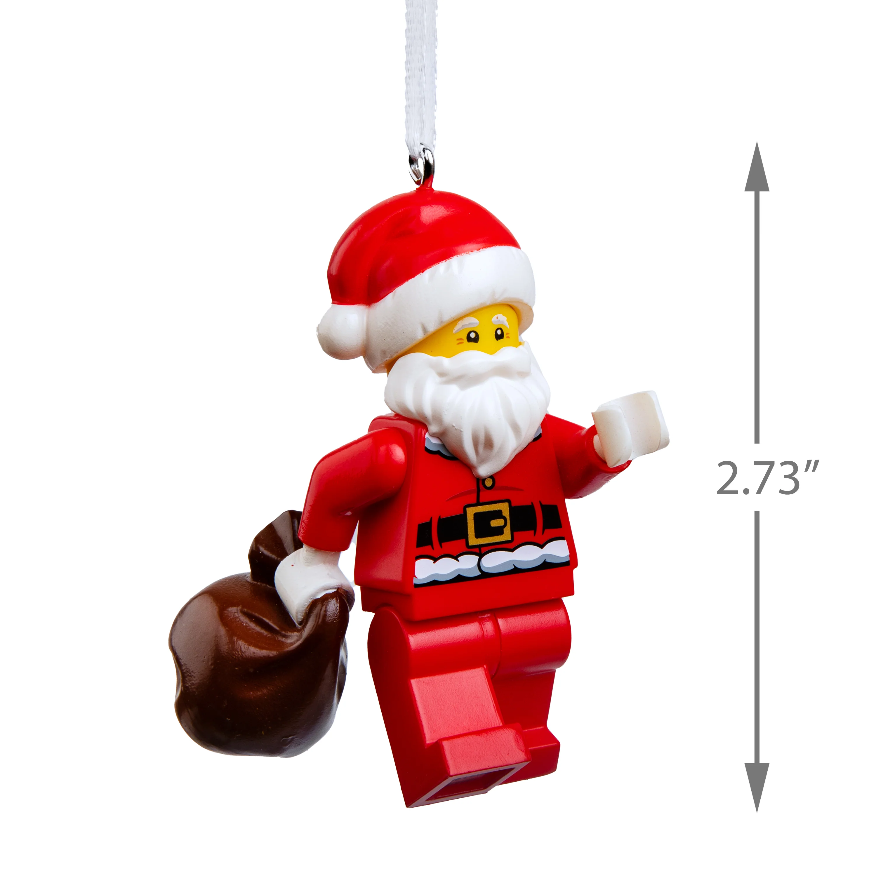 Collectable LEGO® Keepsake Christmas - Jolly Santa Ornament - Image 3