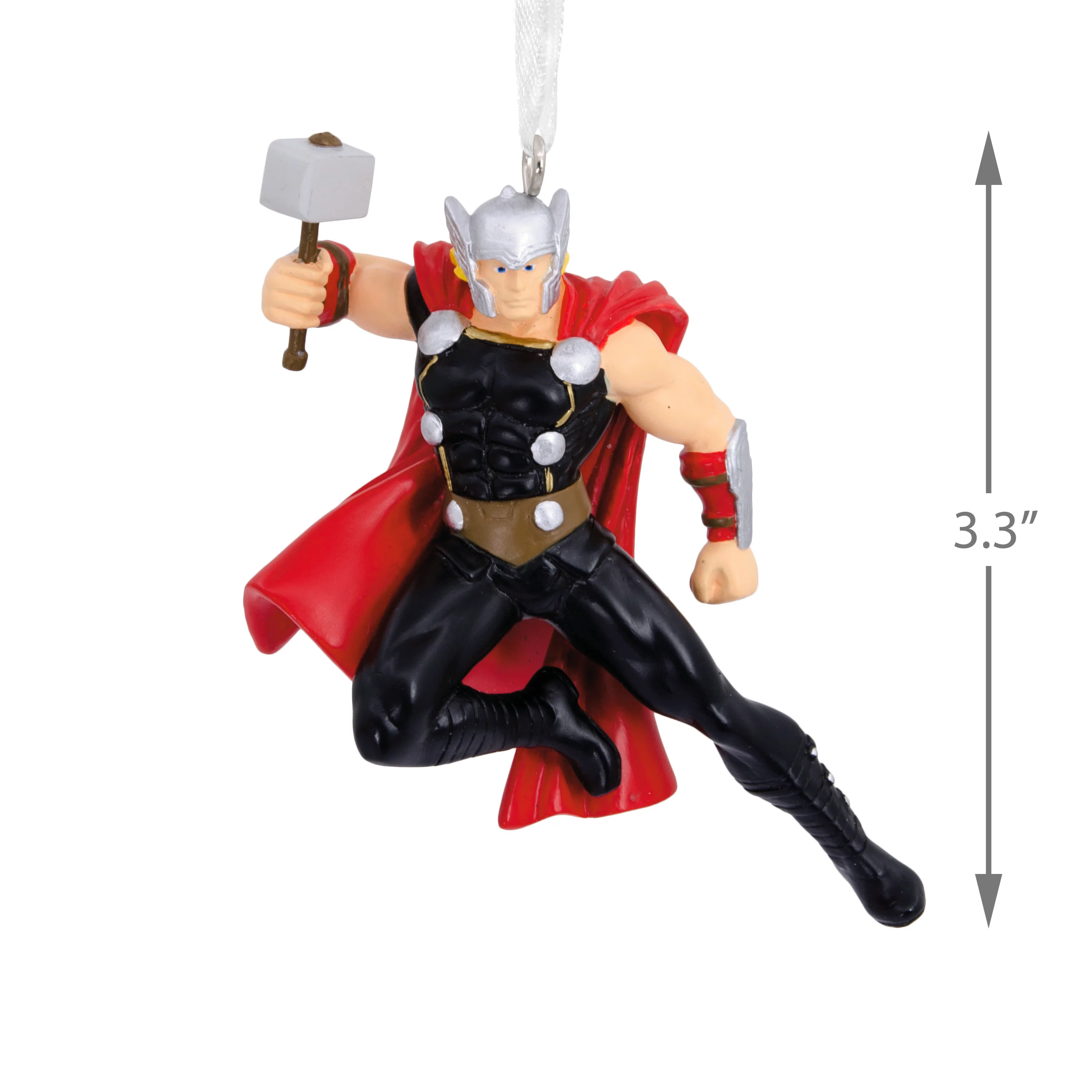 Collectable MARVEL Avengers - Thor & Hammer Ornament - Image 3