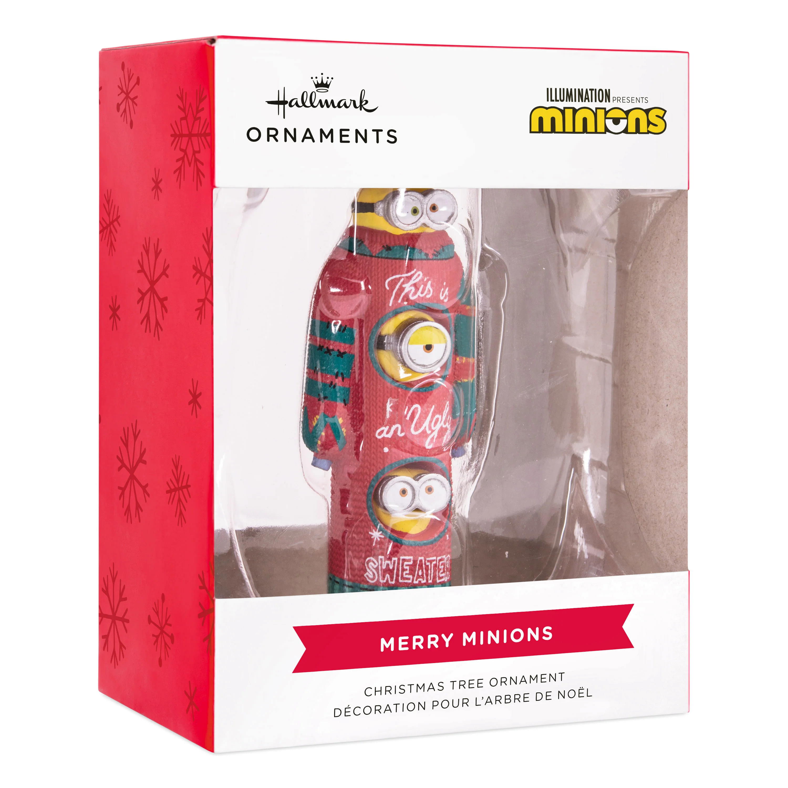 Collectable Minions Christmas - Kevin, Stuart & Bob in Christmas Jumper Ornament - Image 5