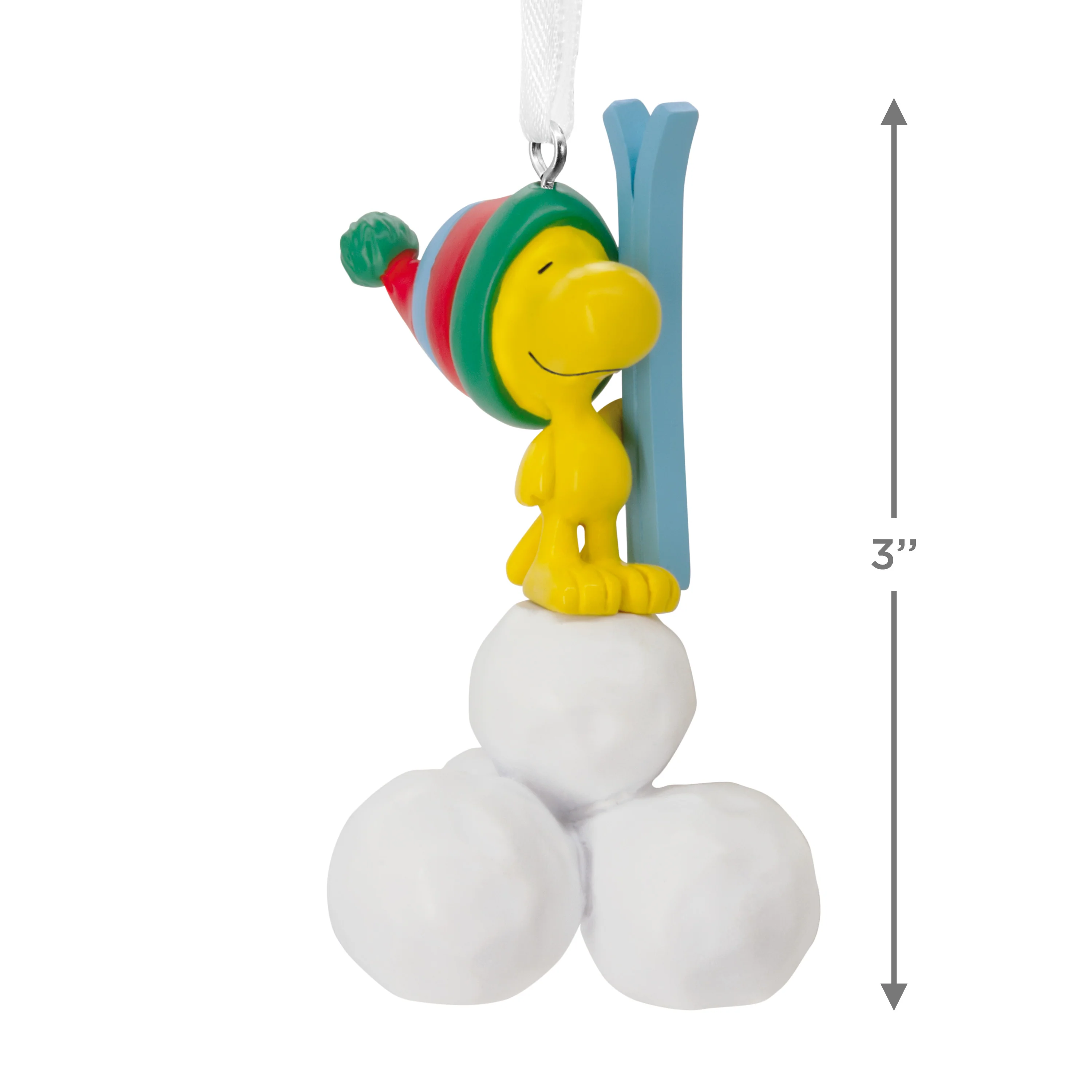 Collectable PEANUTS™ WOODSTOCK with Snowballs Christmas Ornament - Image 4