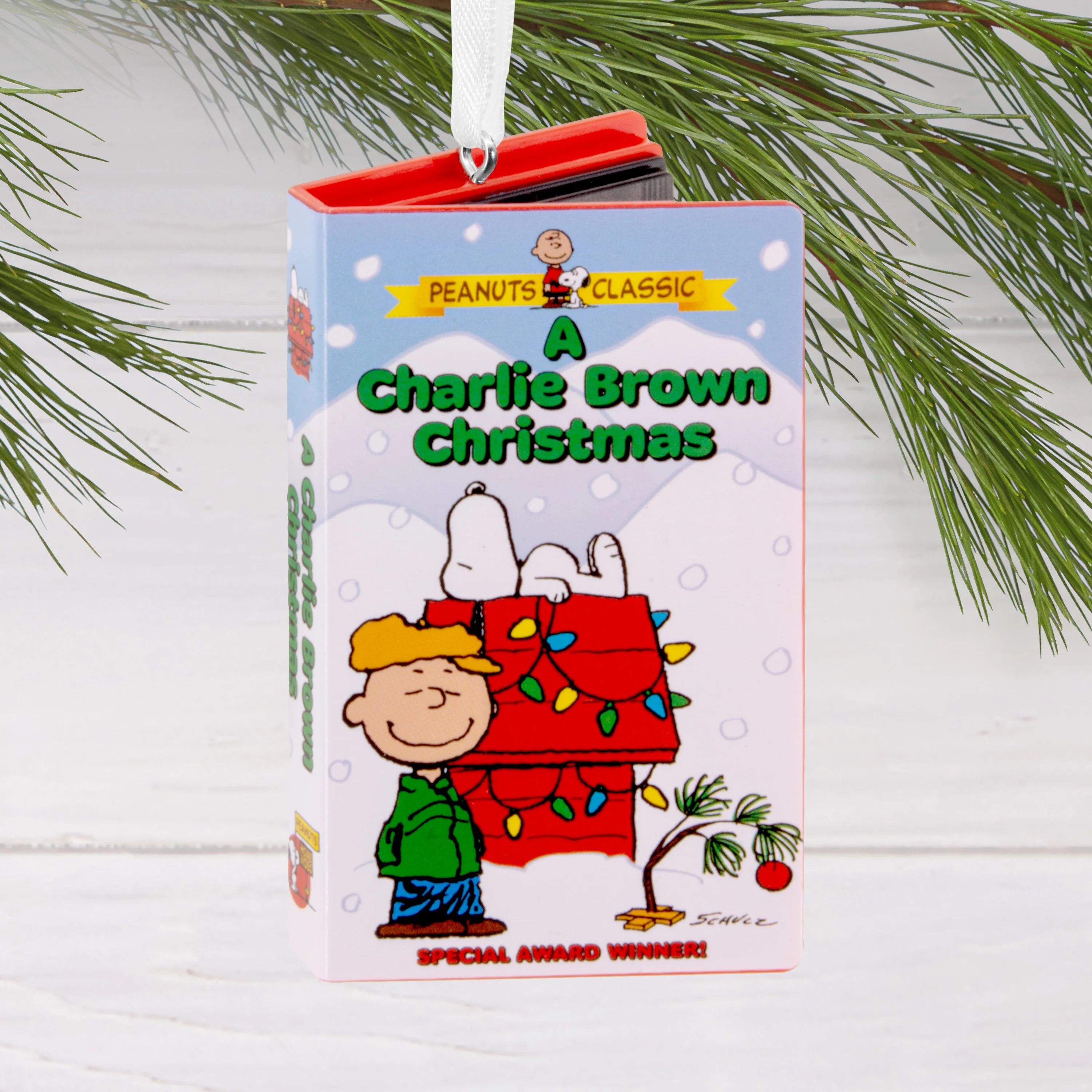 Collectable PEANUTS™ Hanging Ornament - A Charlie Brown Christmas Special VHS - Image 6