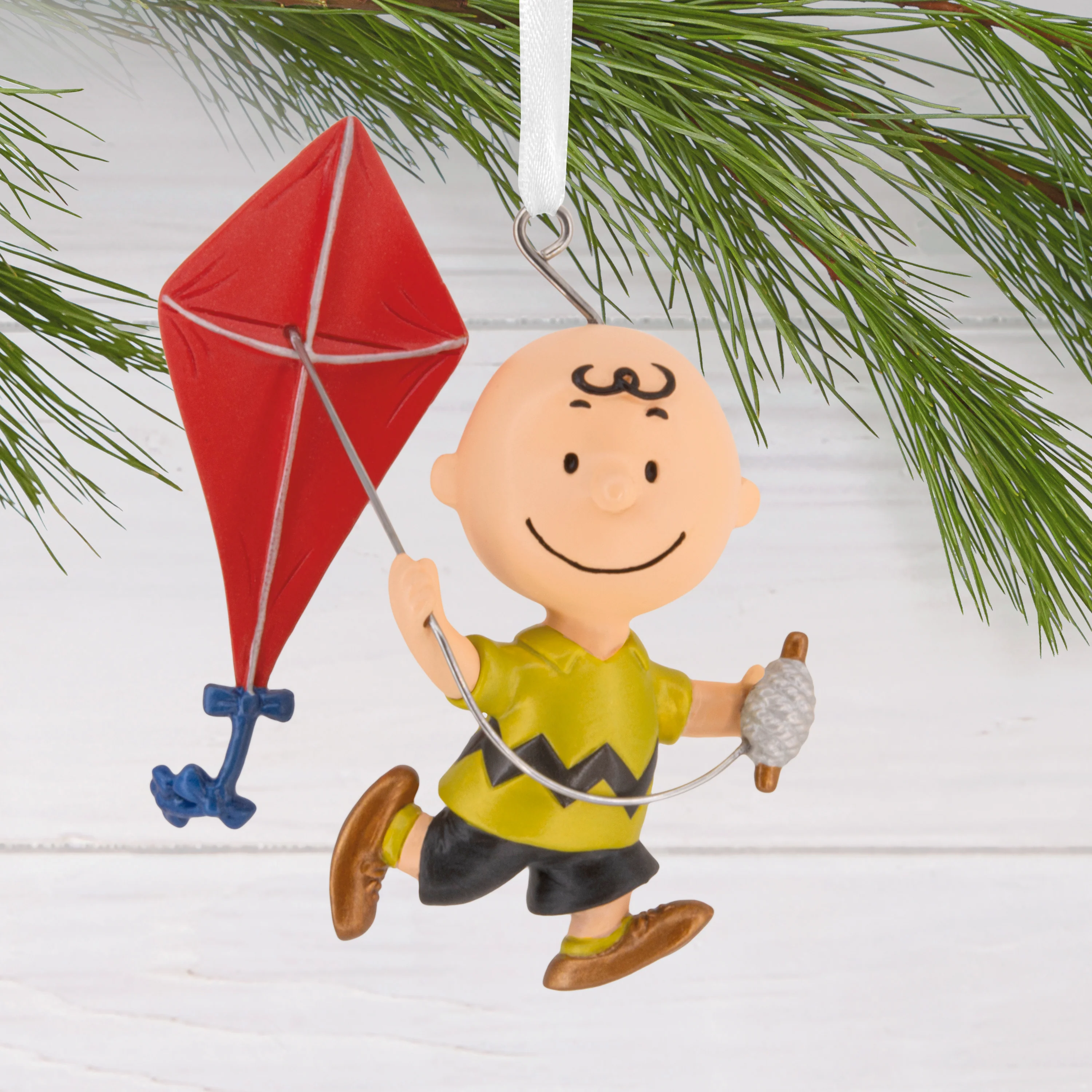 Collectable PEANUTS™ Hanging Ornament - Charlie Brown with Kite Design - Image 5
