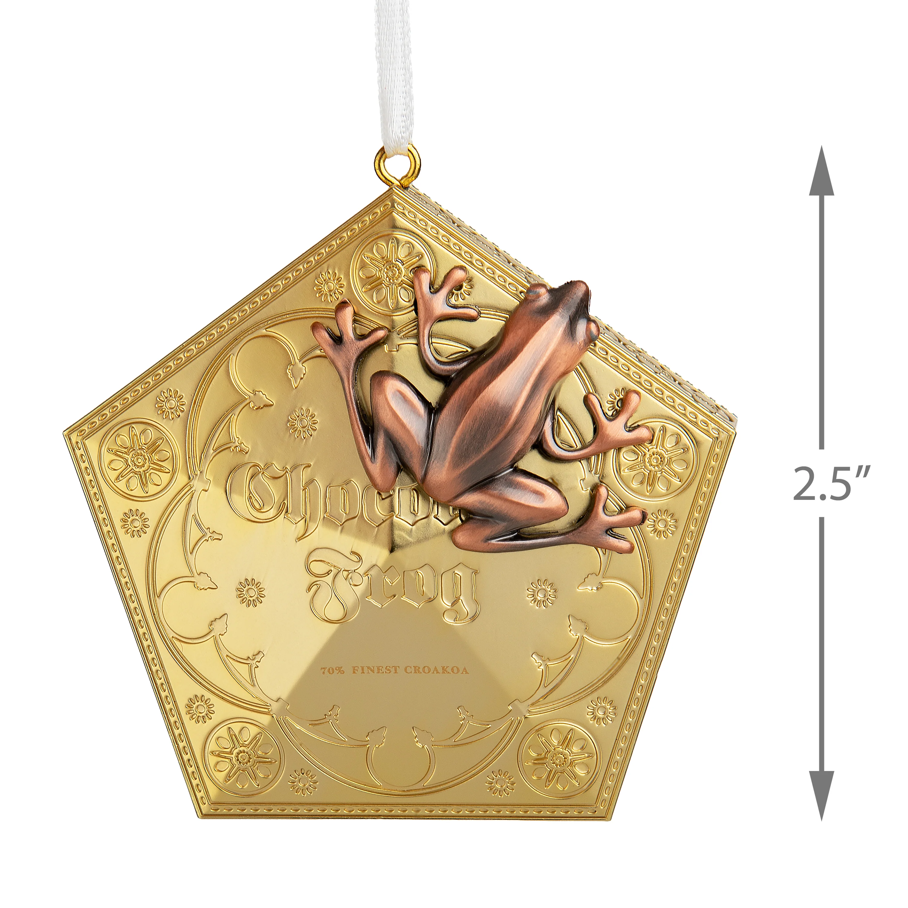 Collectable Premium Metal Ornament - Harry Potter™ Chocolate Frog Design - Image 3