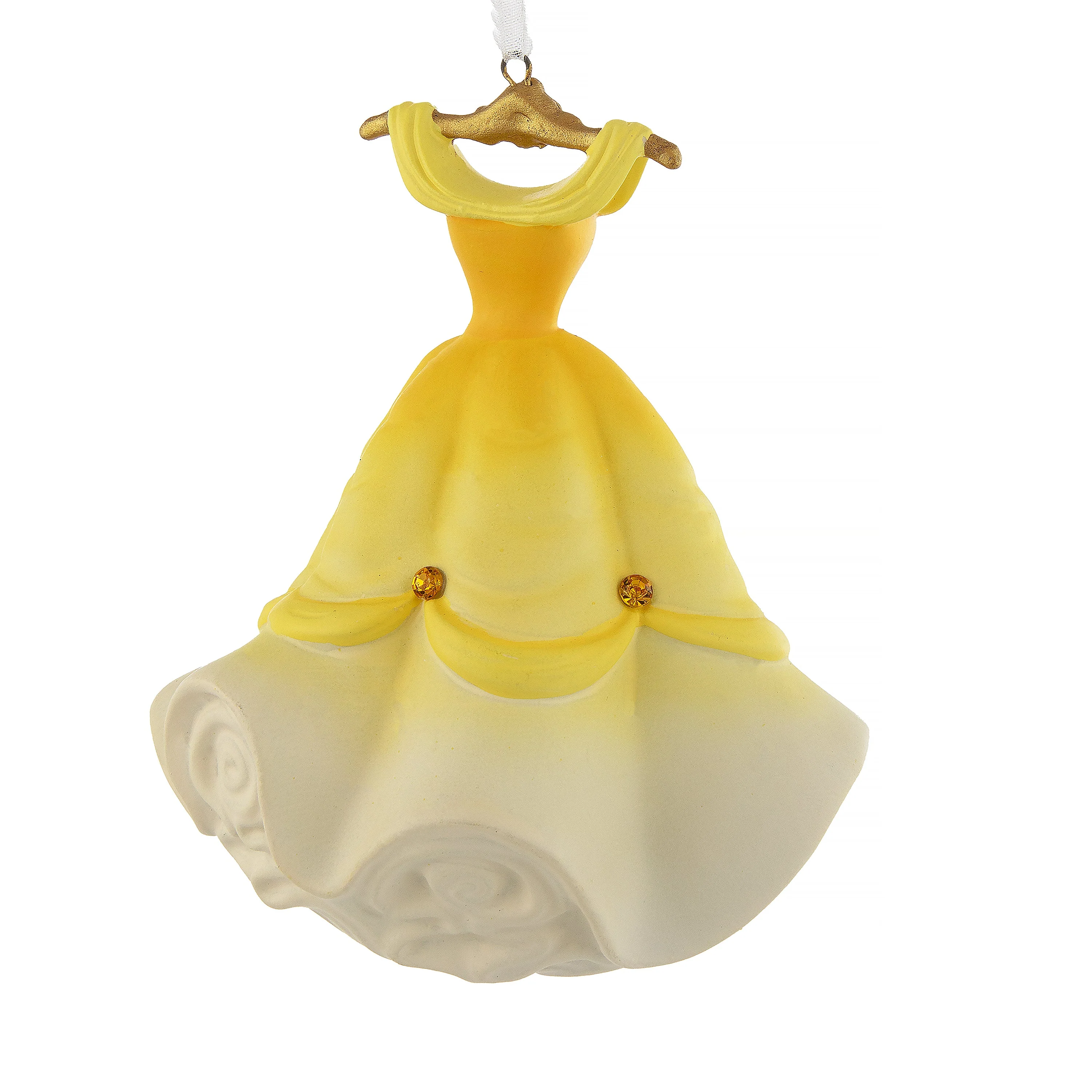 Collectable Signature Ornament - Belle's Yellow Dress & Gift Box - Image 3
