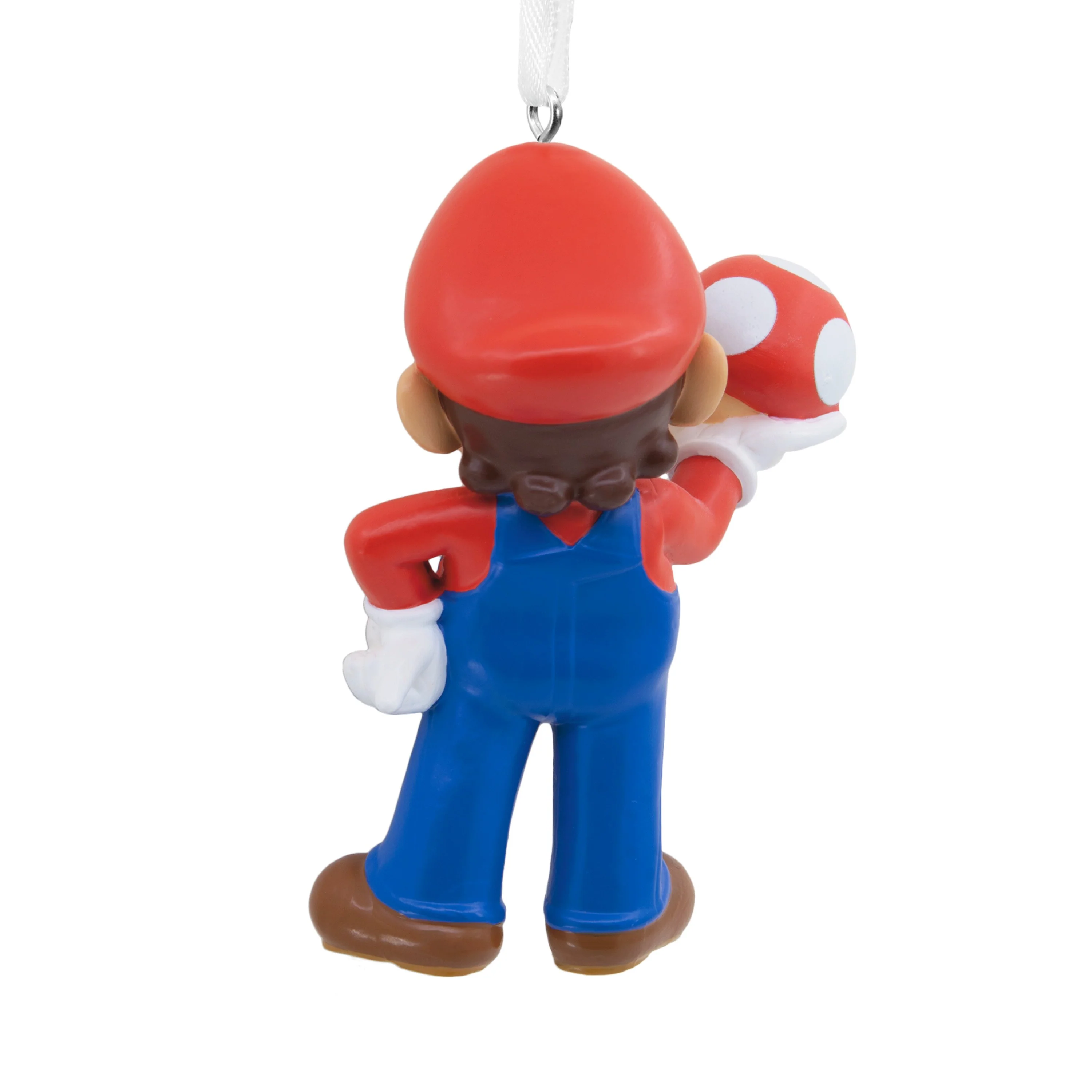Collectable Super Mario - Mario with Super Mushroom Ornament - Image 2