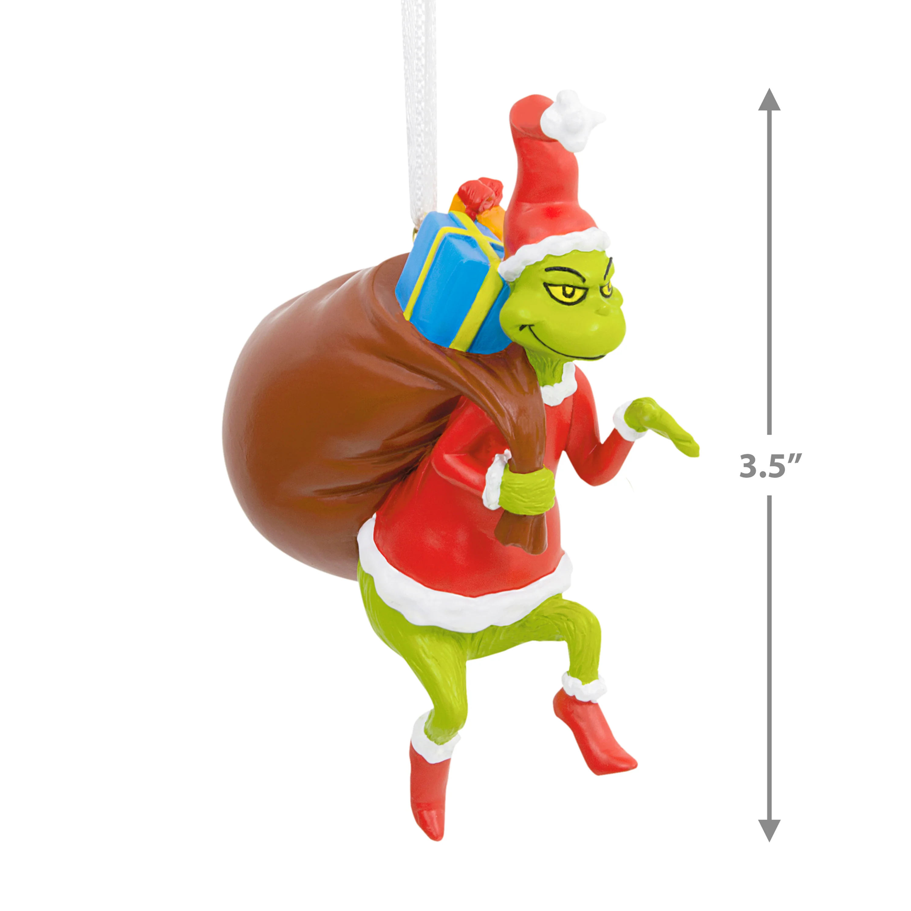 Collectable The Grinch Christmas - The Grinch with Santa Sack Ornament - Image 3