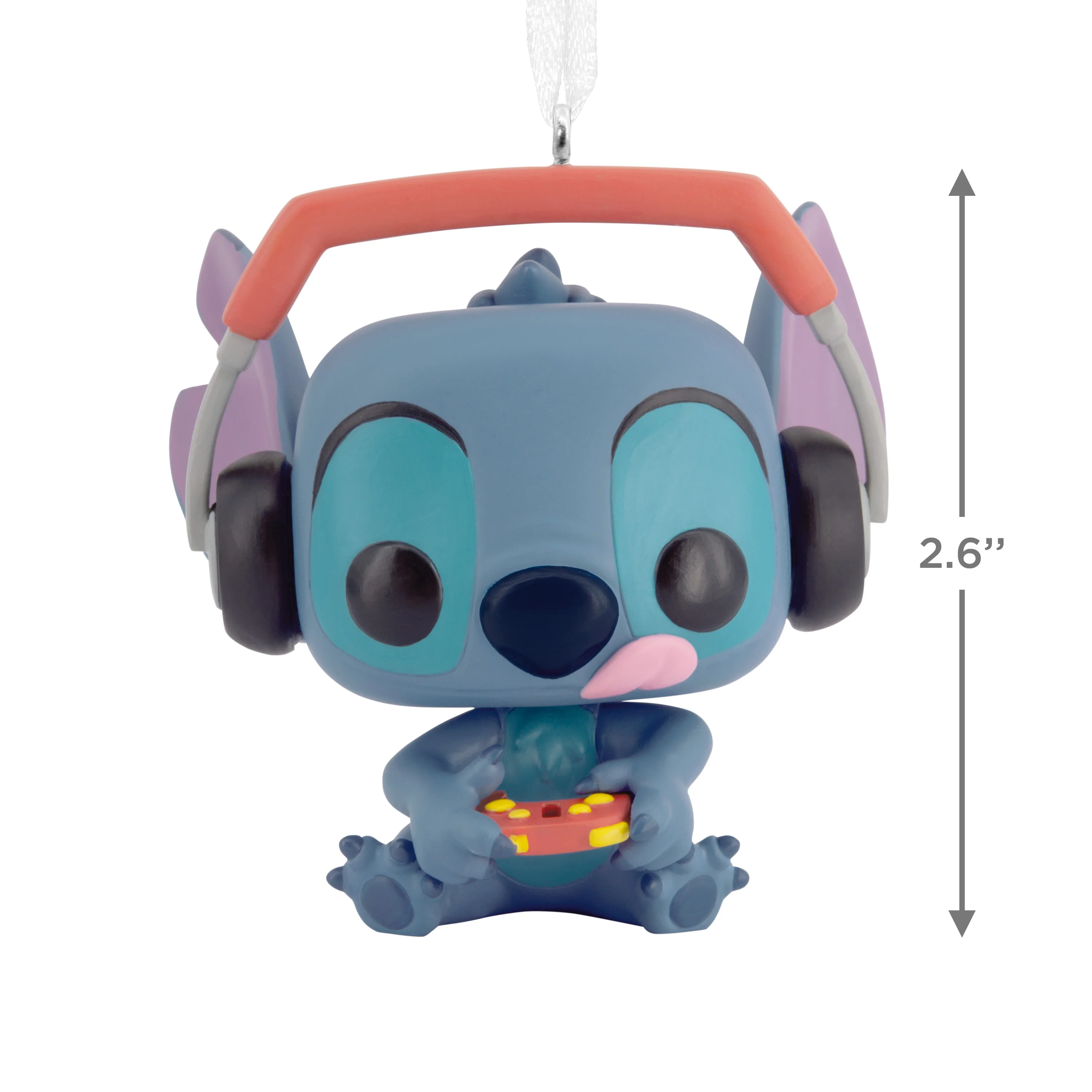 Collectible Disney Lilo & Stitch Ornament - Gaming Stitch Design - Image 3