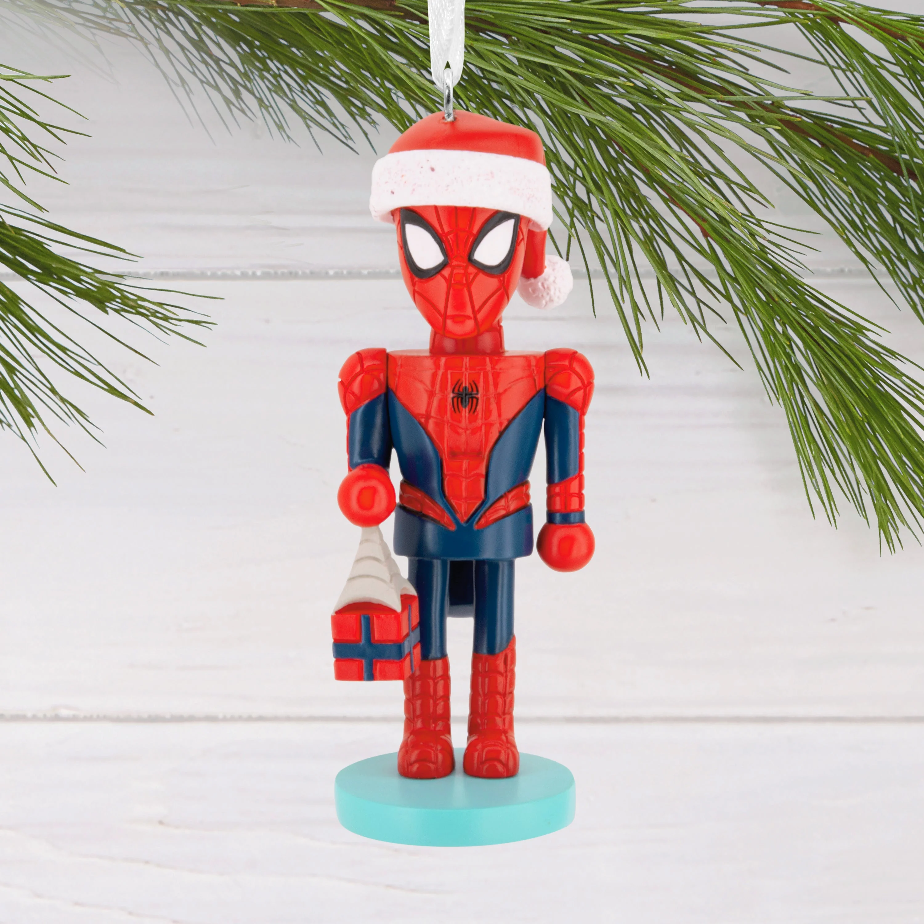 Collectible Nutcracker Ornament - MARVEL Spider-Man Design - Image 5