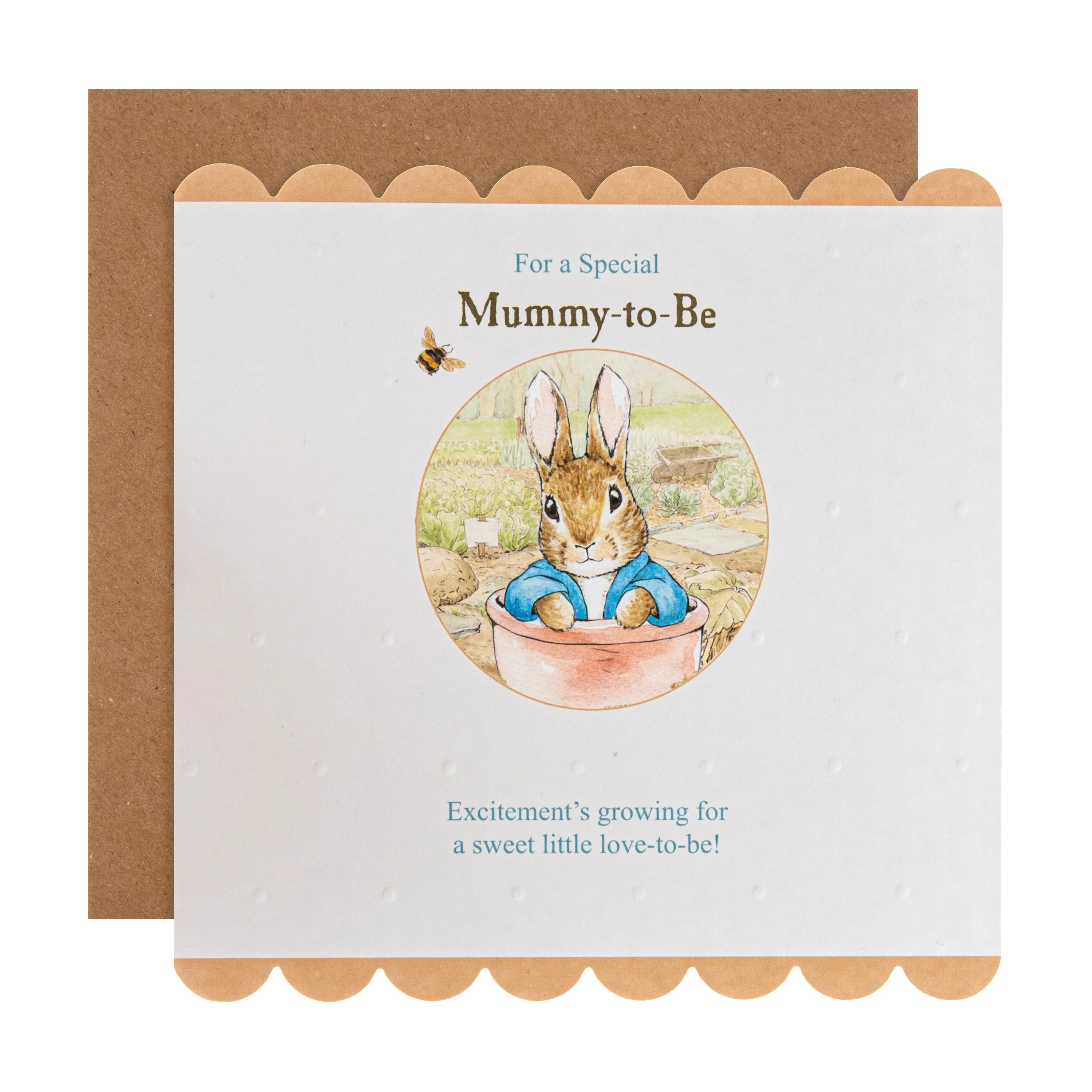 Congratulations Card for Mummy-To-Be - Beatrix Potter Peter Rabbit™ Design