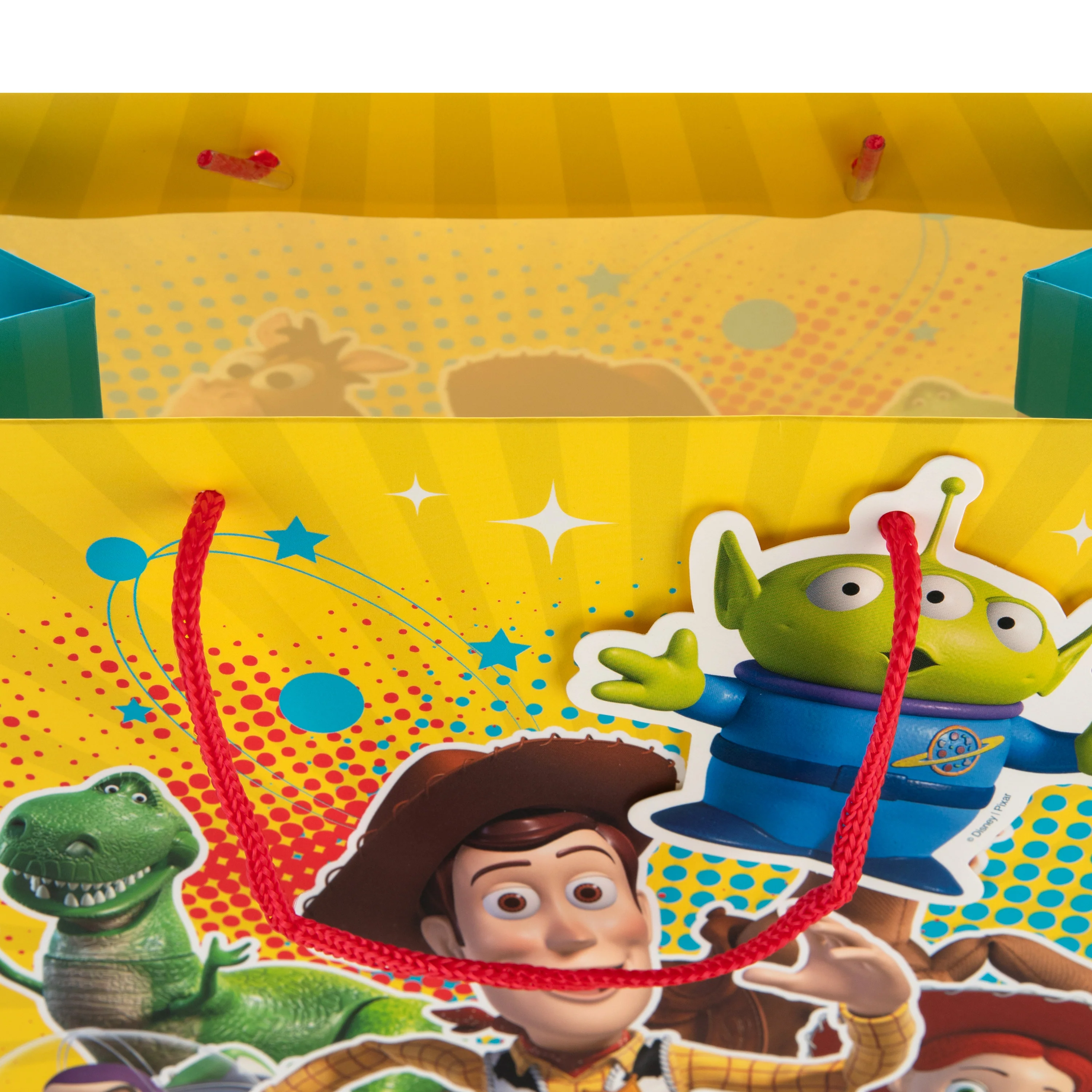 Disney Pixar Toy Story Large Gift Bag - With Matching Pizza Planet Alien Gift Tag - Image 6