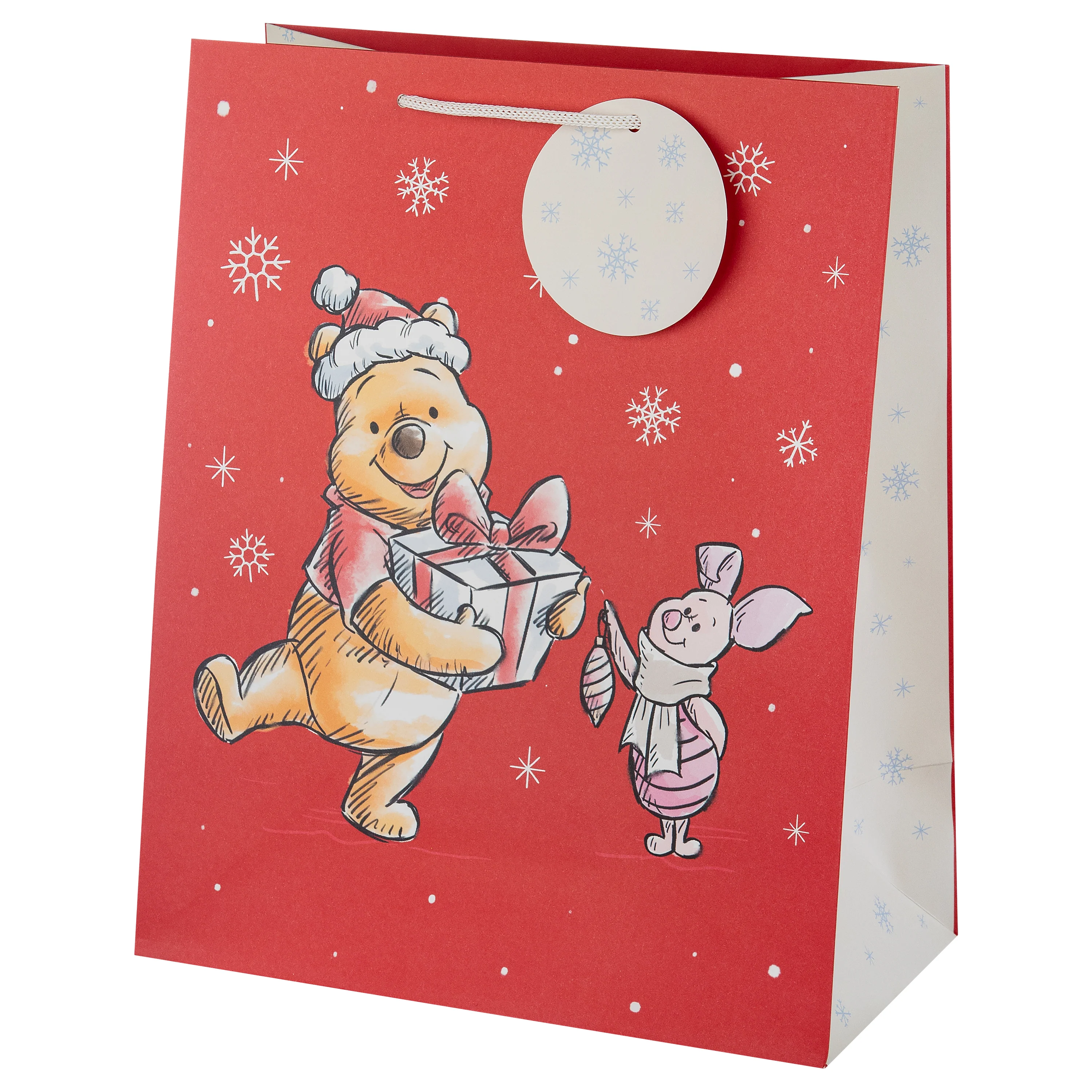 Disney Winnie-the-Pooh Large Christmas Gift Bags - Pack of 3 in 1 Design - Image 6
