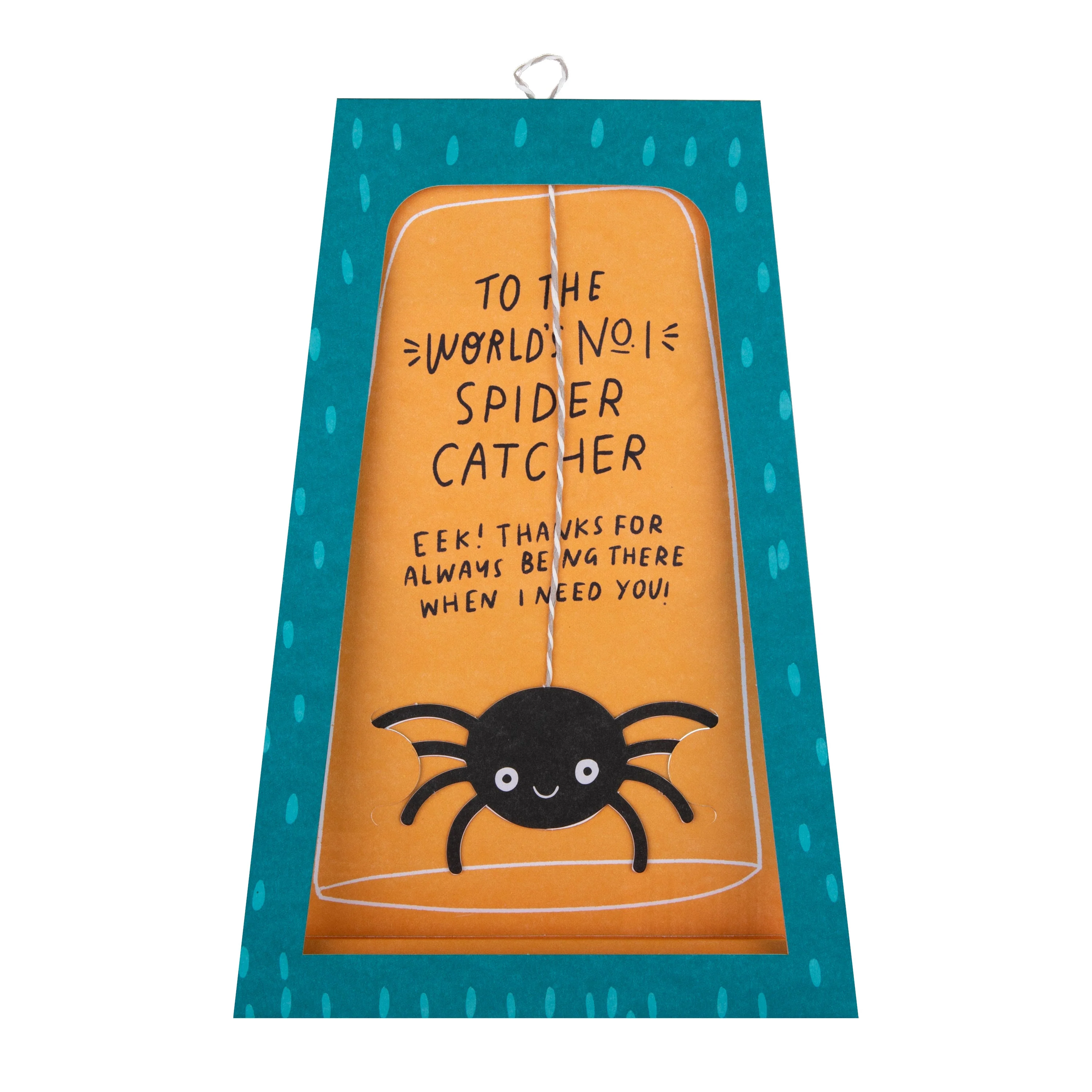 Father's Day Card - 3D & Pop-Up Spider Catcher Design - Image 4