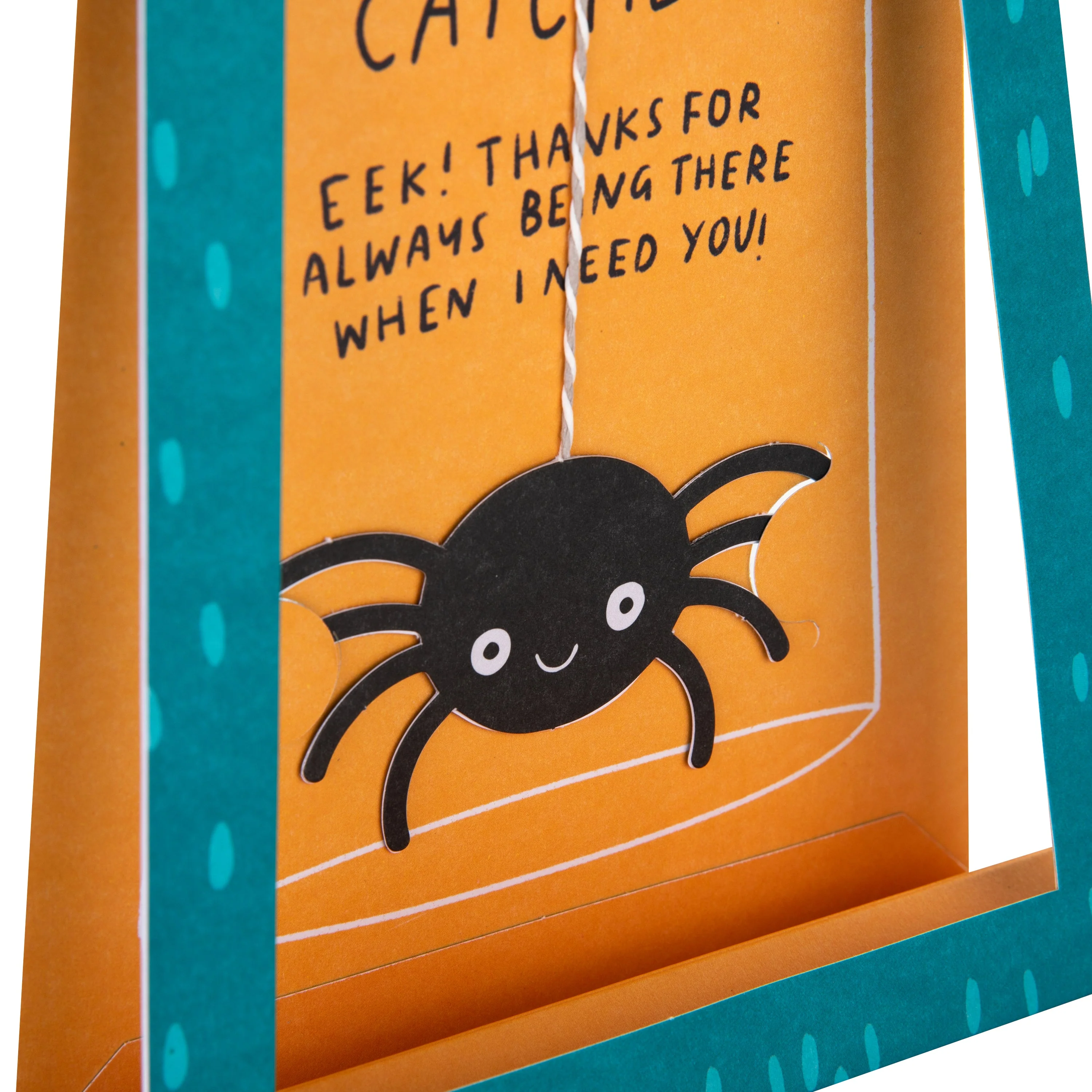 Father's Day Card - 3D & Pop-Up Spider Catcher Design - Image 5