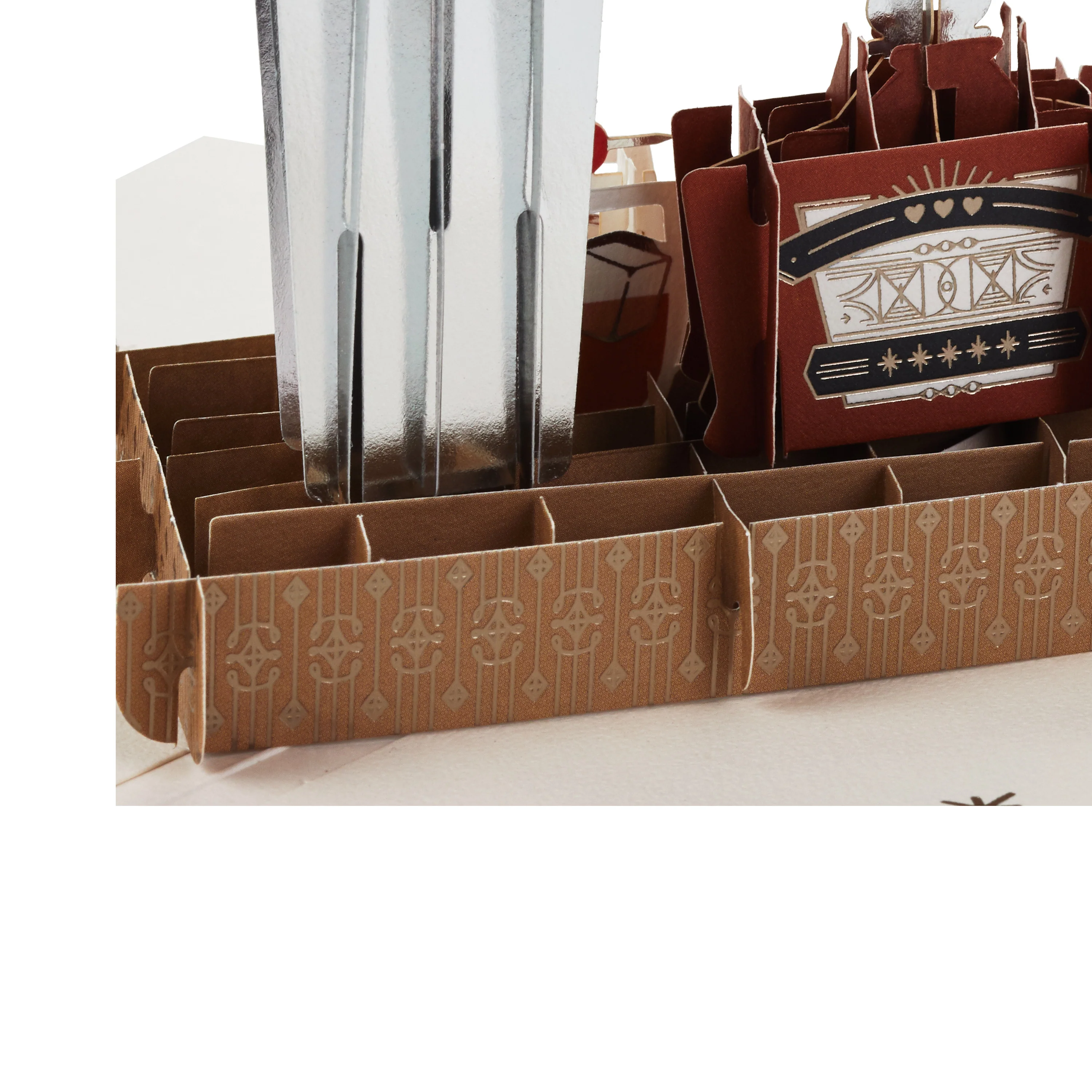 Father's Day Card - 3D & Pop Up Whisky Cocktail Kit Design - Image 4