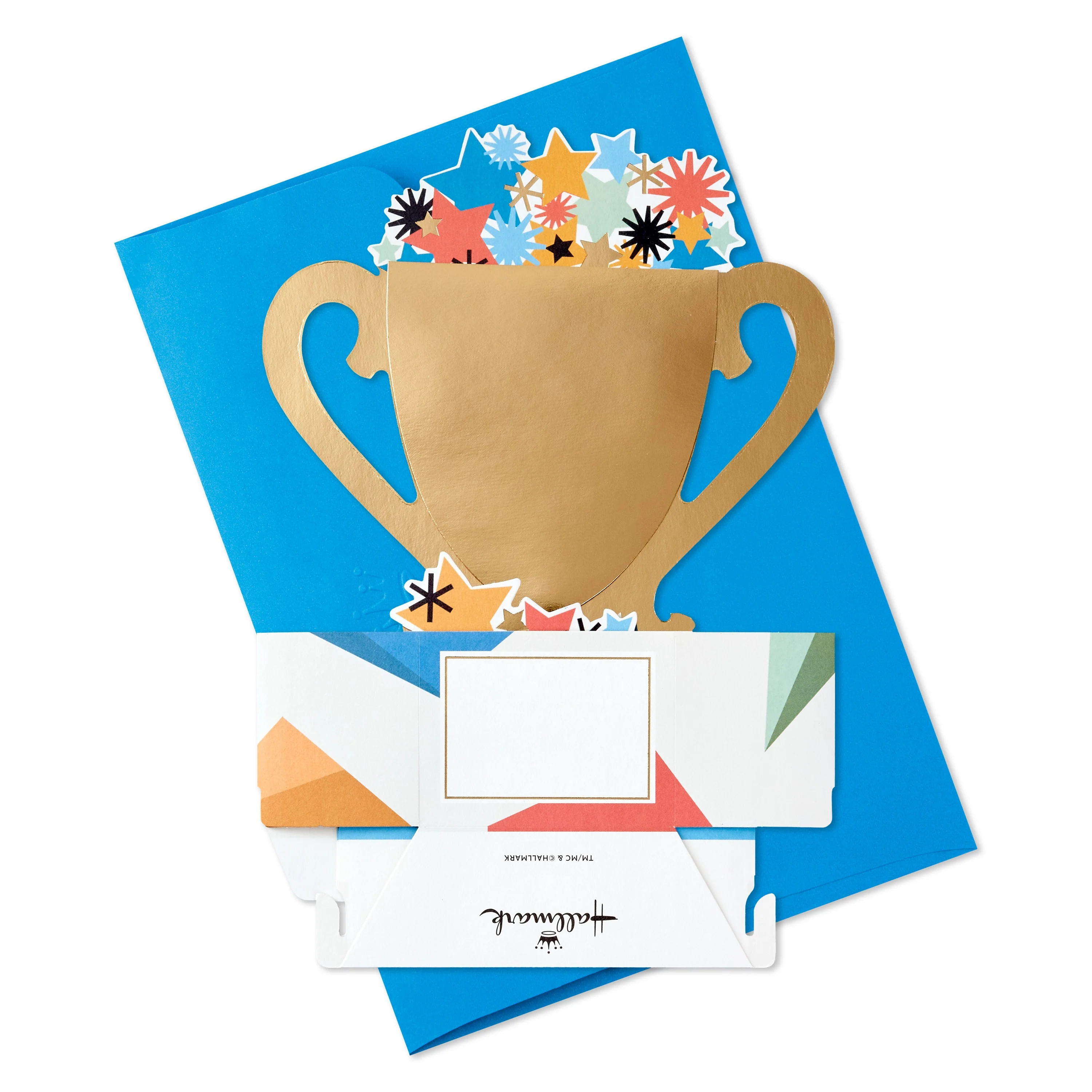 Father's Day Card for Dad - 3D Pop-Up 'Best Dad' Trophy - Image 7