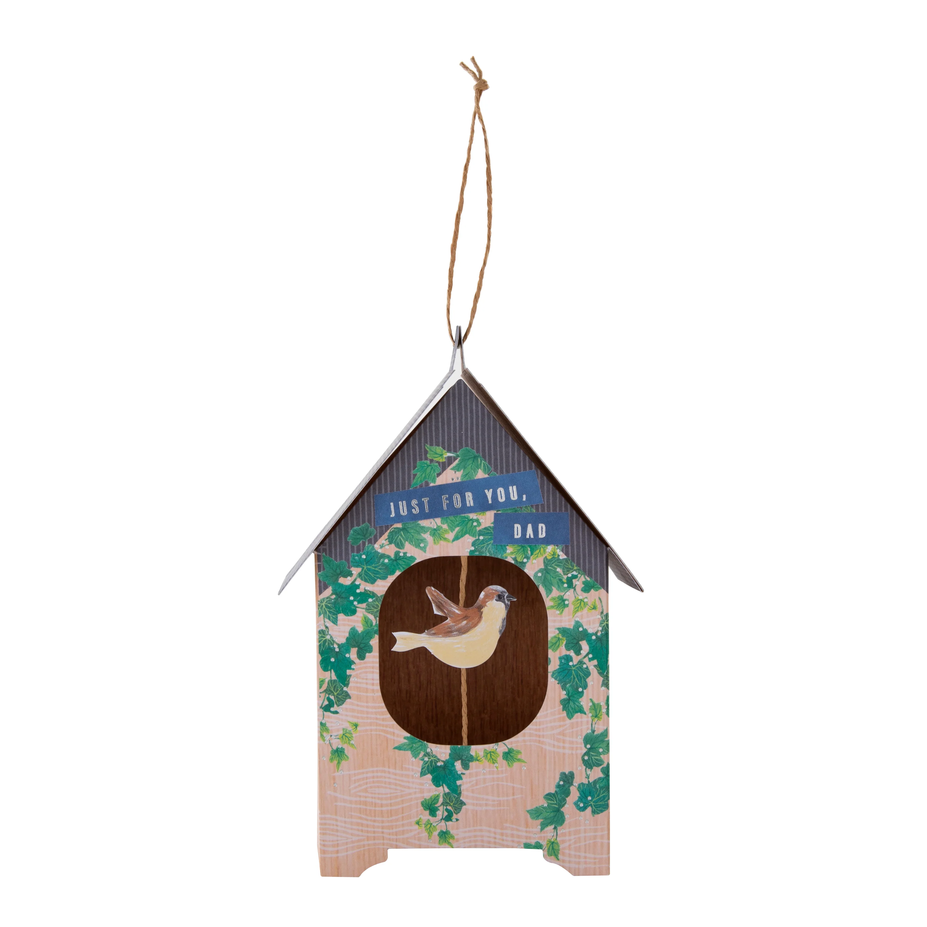 Father's Day Card for Dad - 3D & Pop Up Birdhouse Design - Image 3