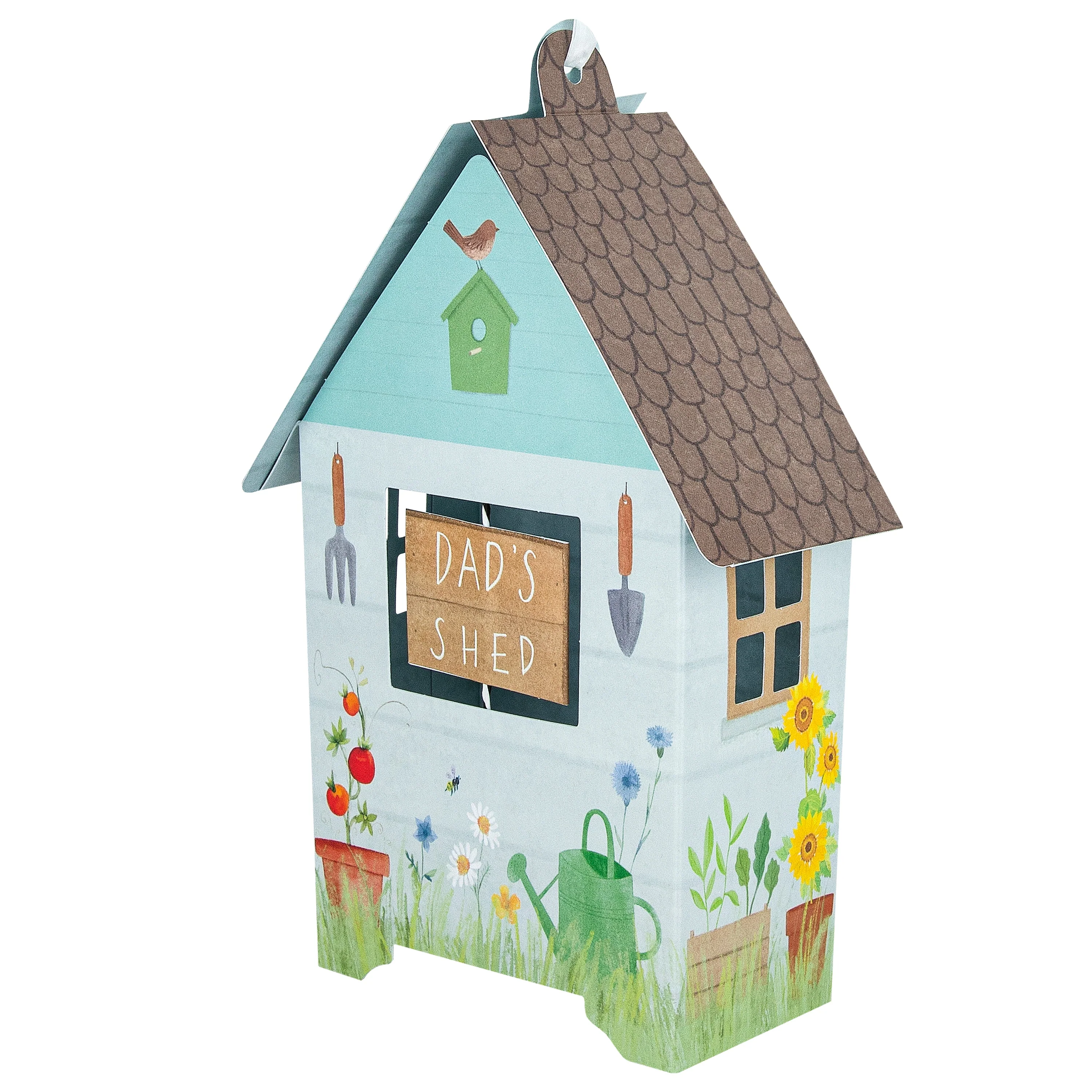 Father's Day Card for Dad - 3D & Pop Up 'Dad's Shed' Design