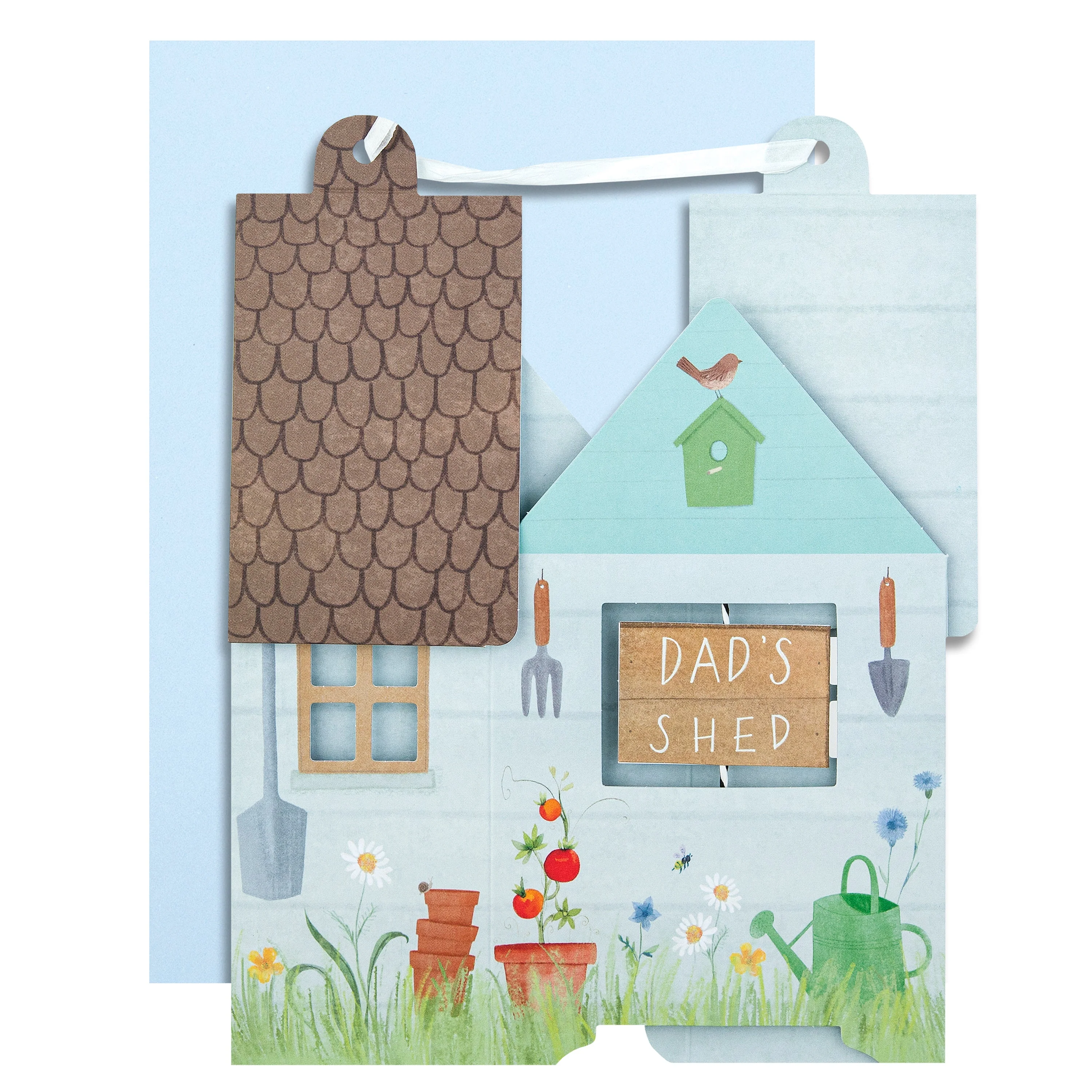 Father's Day Card for Dad - 3D & Pop Up 'Dad's Shed' Design - Image 2