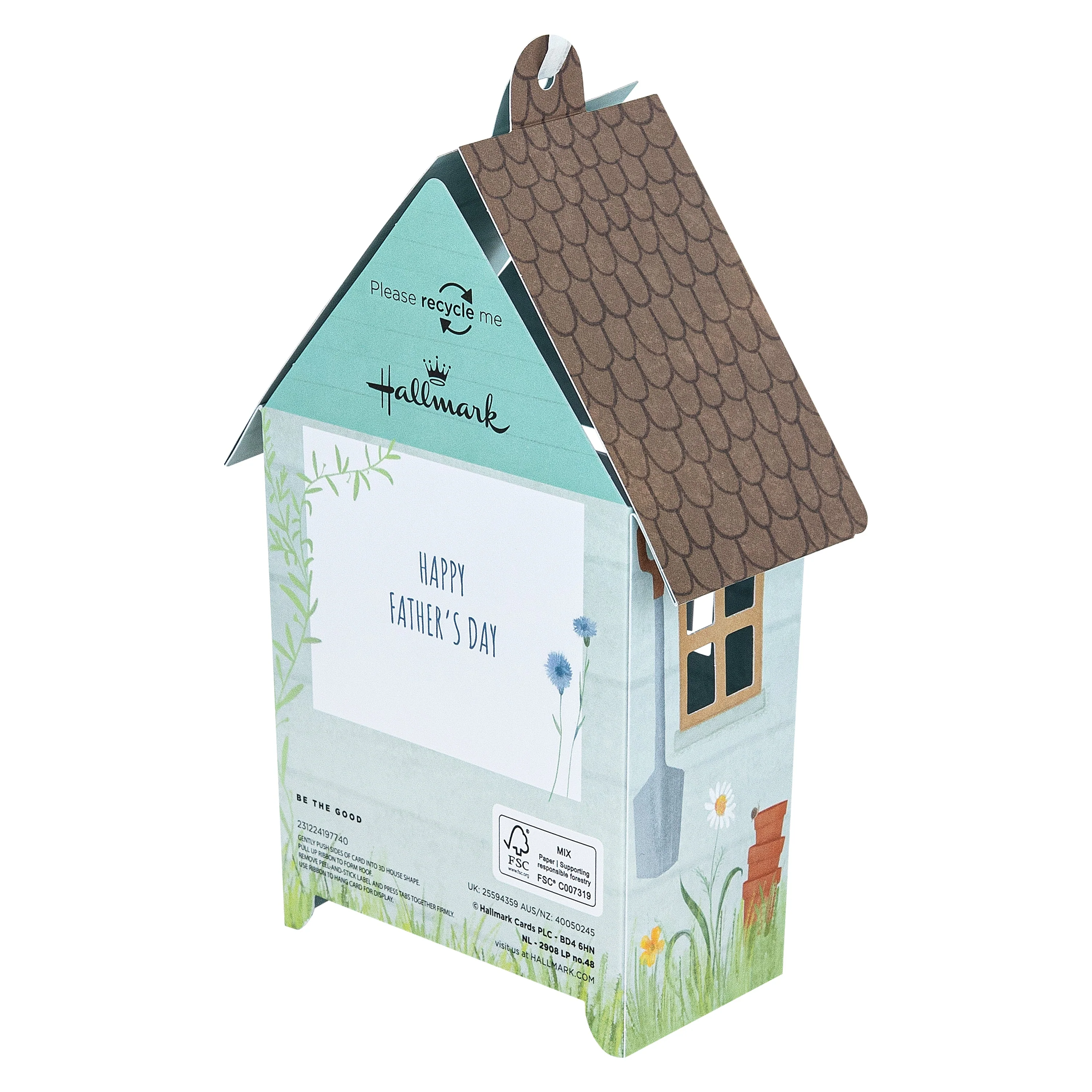 Father's Day Card for Dad - 3D & Pop Up 'Dad's Shed' Design - Image 5