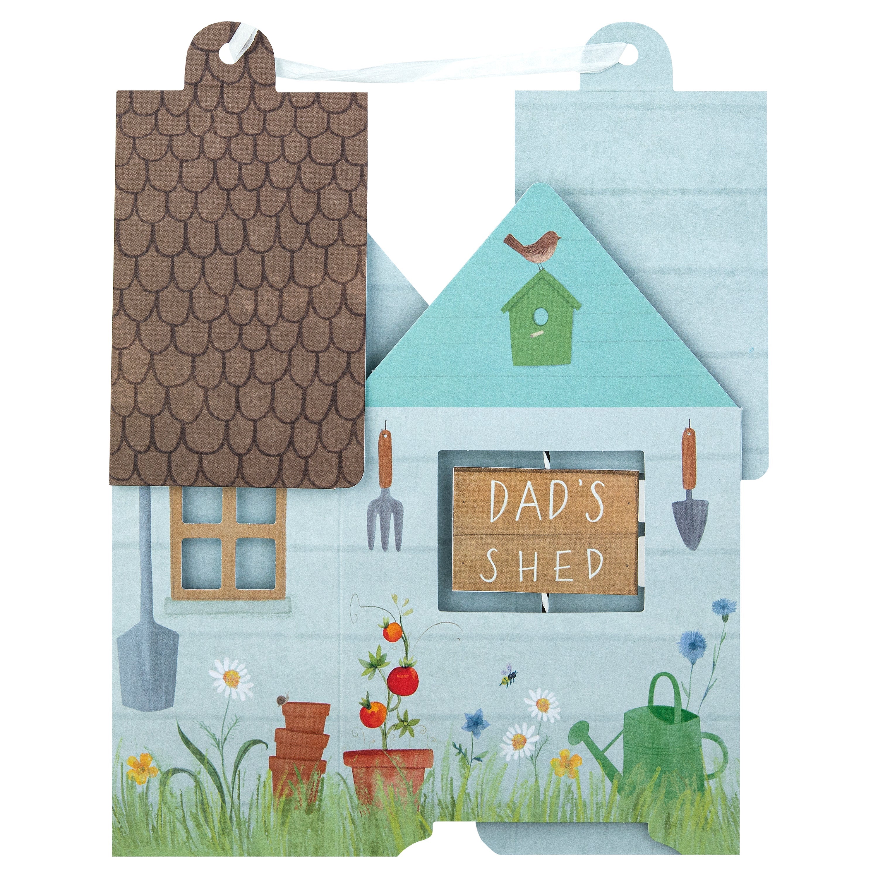 Father's Day Card for Dad - 3D & Pop Up 'Dad's Shed' Design - Image 7